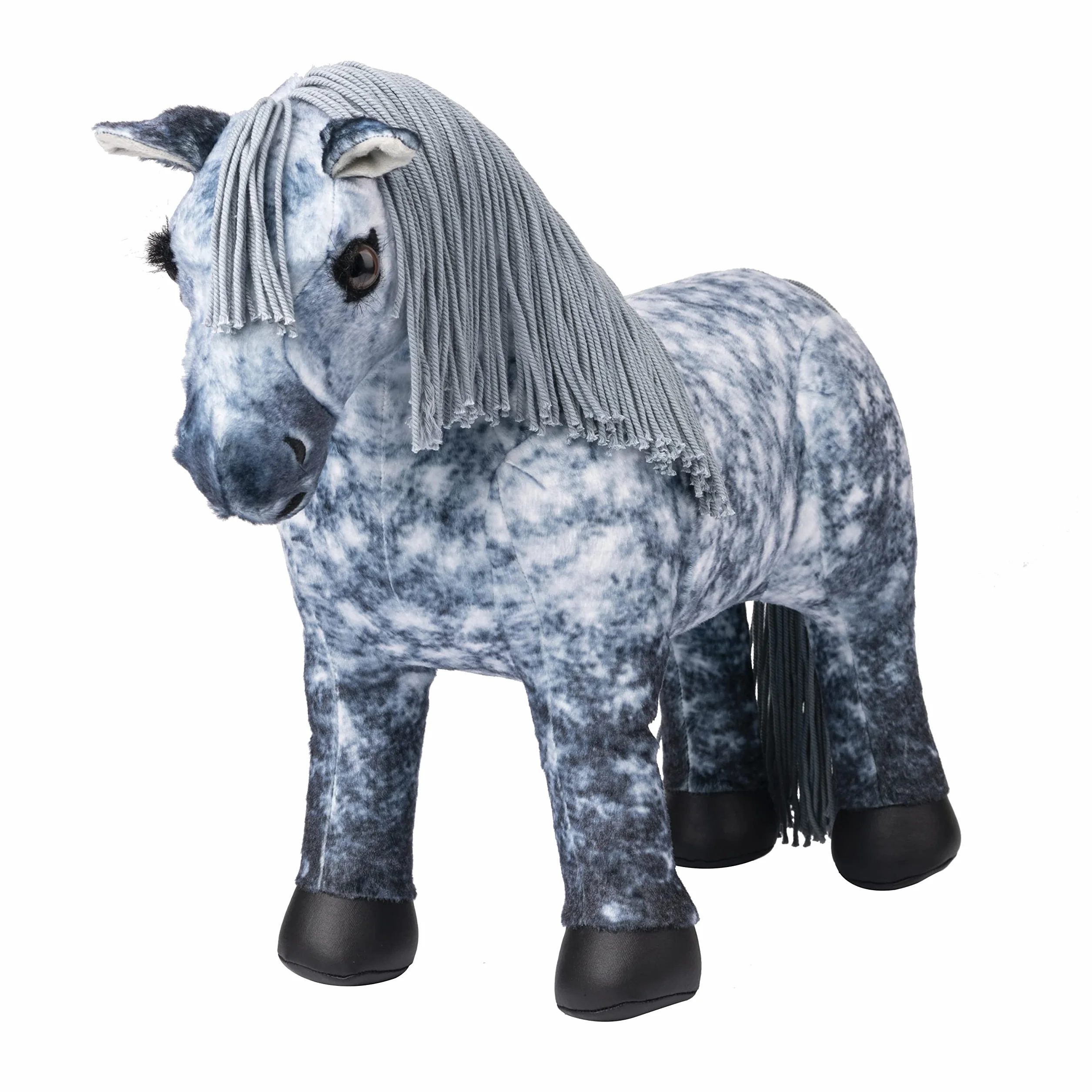 LeMieux Toy Pony Sam dla dzieci - szary - miękki płaszcz - elastyczny - odpowiedni dla dzieci w wieku od 3 lat