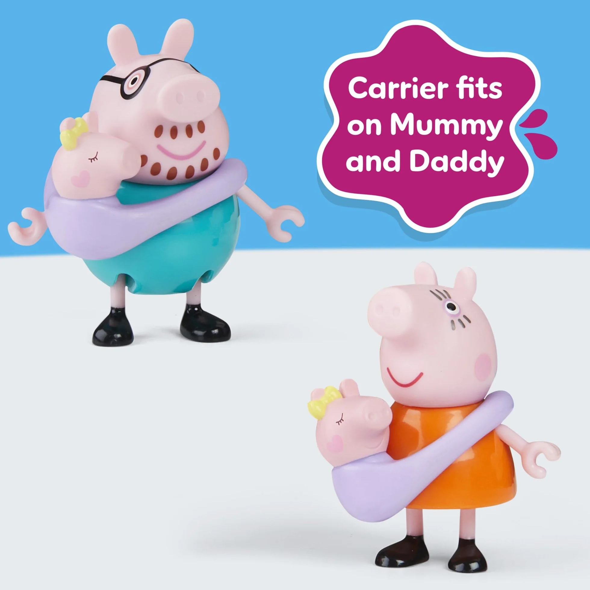 Peppa Pig Zestaw Figurek Świnka Peppa Pięcioosobowa Rodzina