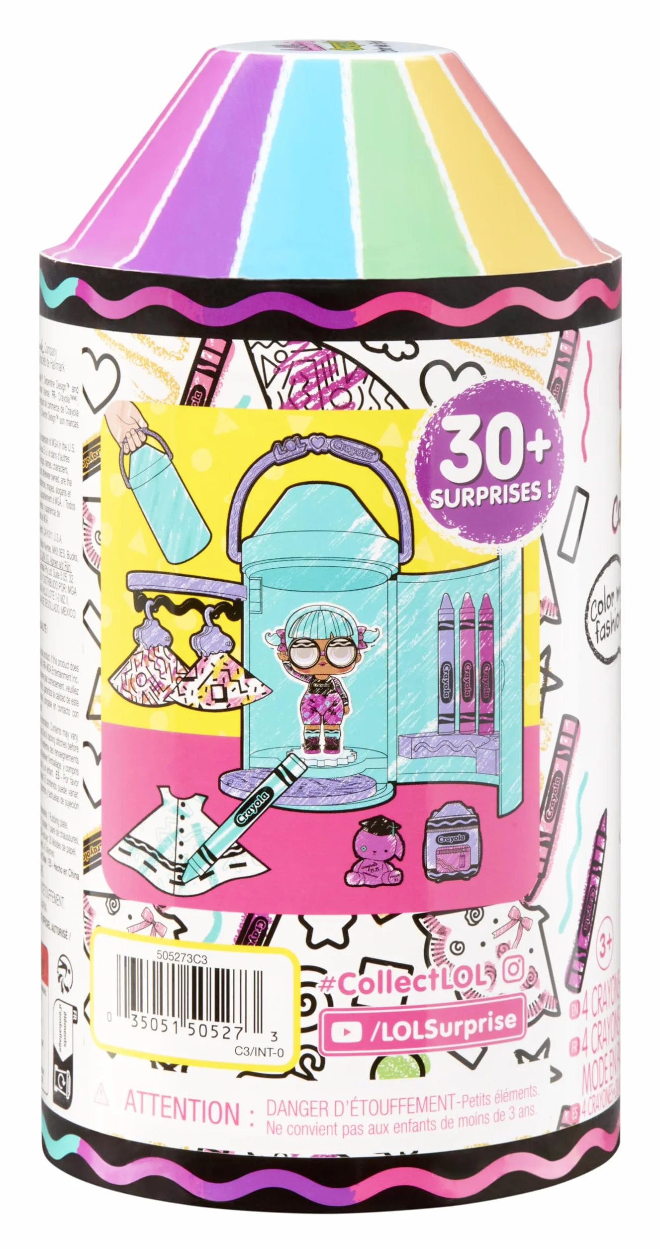 L.O.L. Surprise! Colour Me Studio Crayola Zabawka, Wielokolorowy, Od 3 Lat