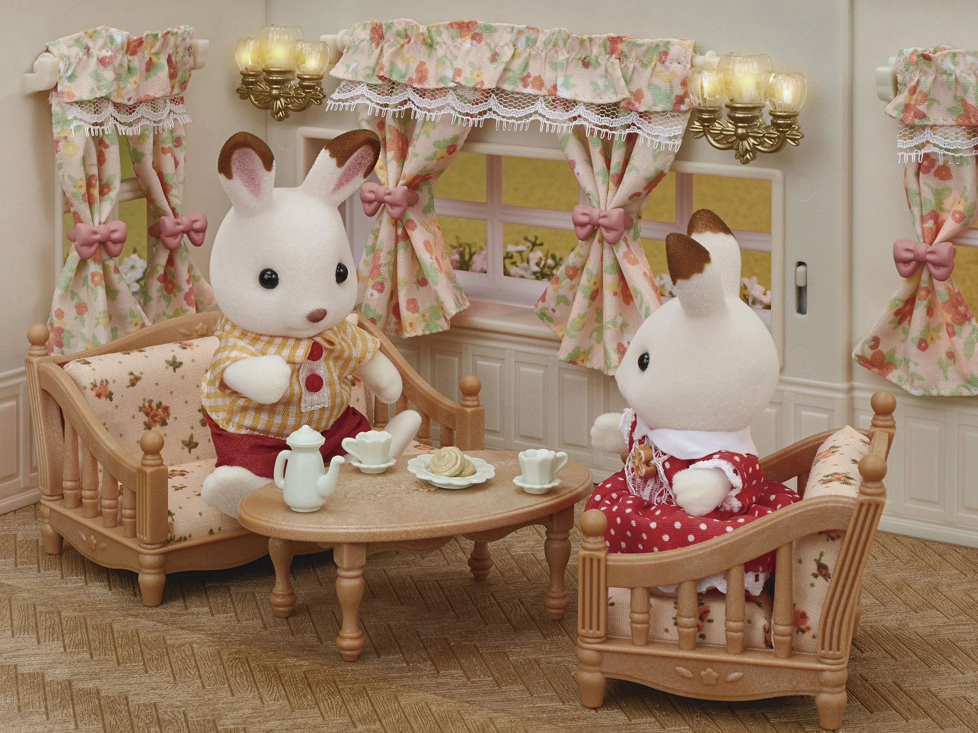 Sylvanian Families 627 komplet zasłon meblowych