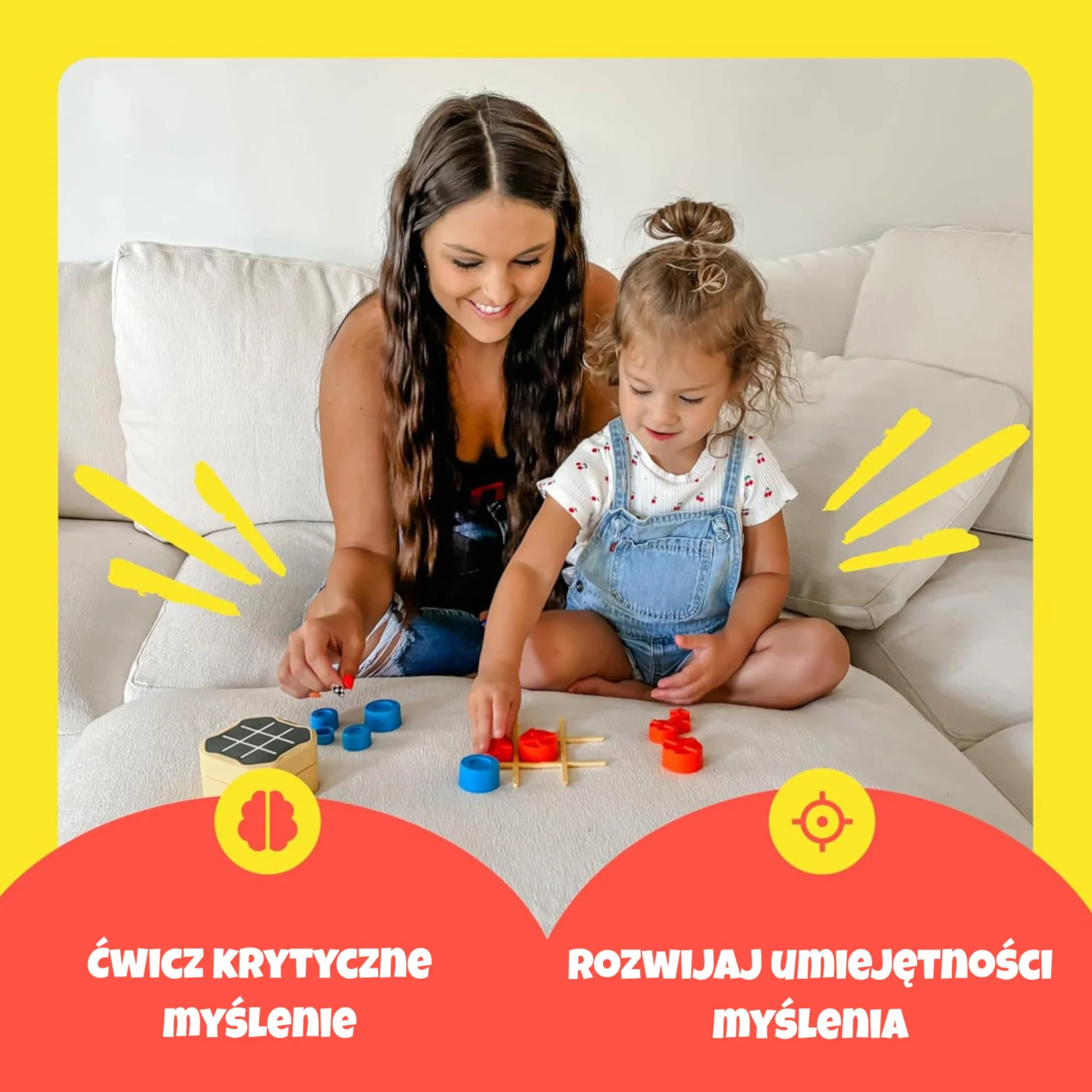 GiiKER Tic Tac Toe Bolt, ręczna konsola do puzzli 3 w 1, przenośna gra podróżna