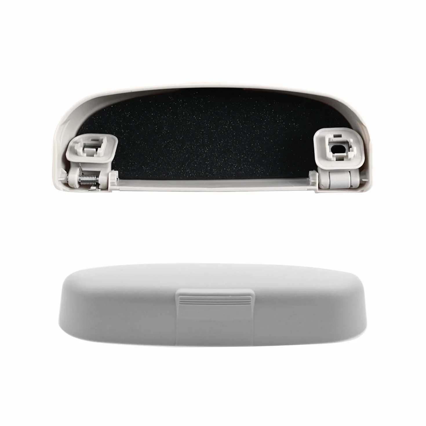 YEE PIN Etui na okulary do osłony przeciwsłonecznej i korekcyjnej do samochodu XC90 XC60 V90 S90 CC V60 F2, organizer do osłony przeciwsłonecznej, uchwyt na okulary, skrzynka do przechowywania