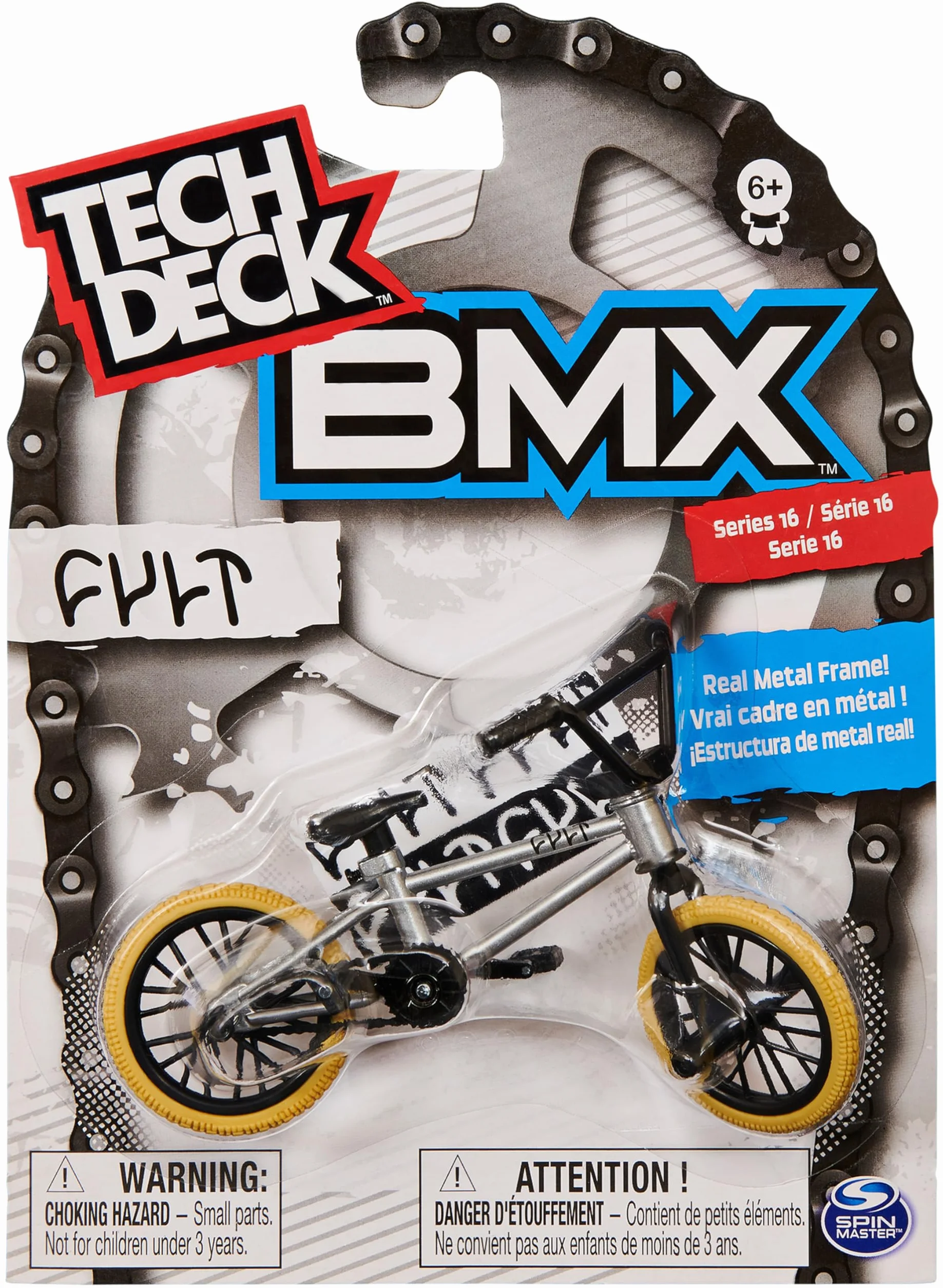 Tech Deck Rower na palec BMX (różne style)