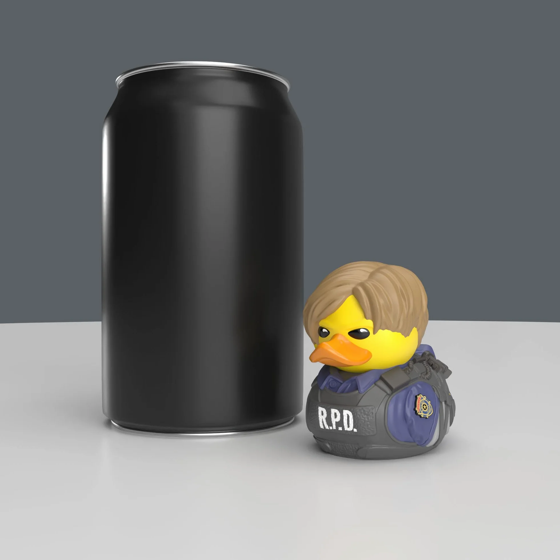 TUBBZ Mini: Resident Evil - Leon S Kennedy cosplay gumowa kaczka winylowa figurka
