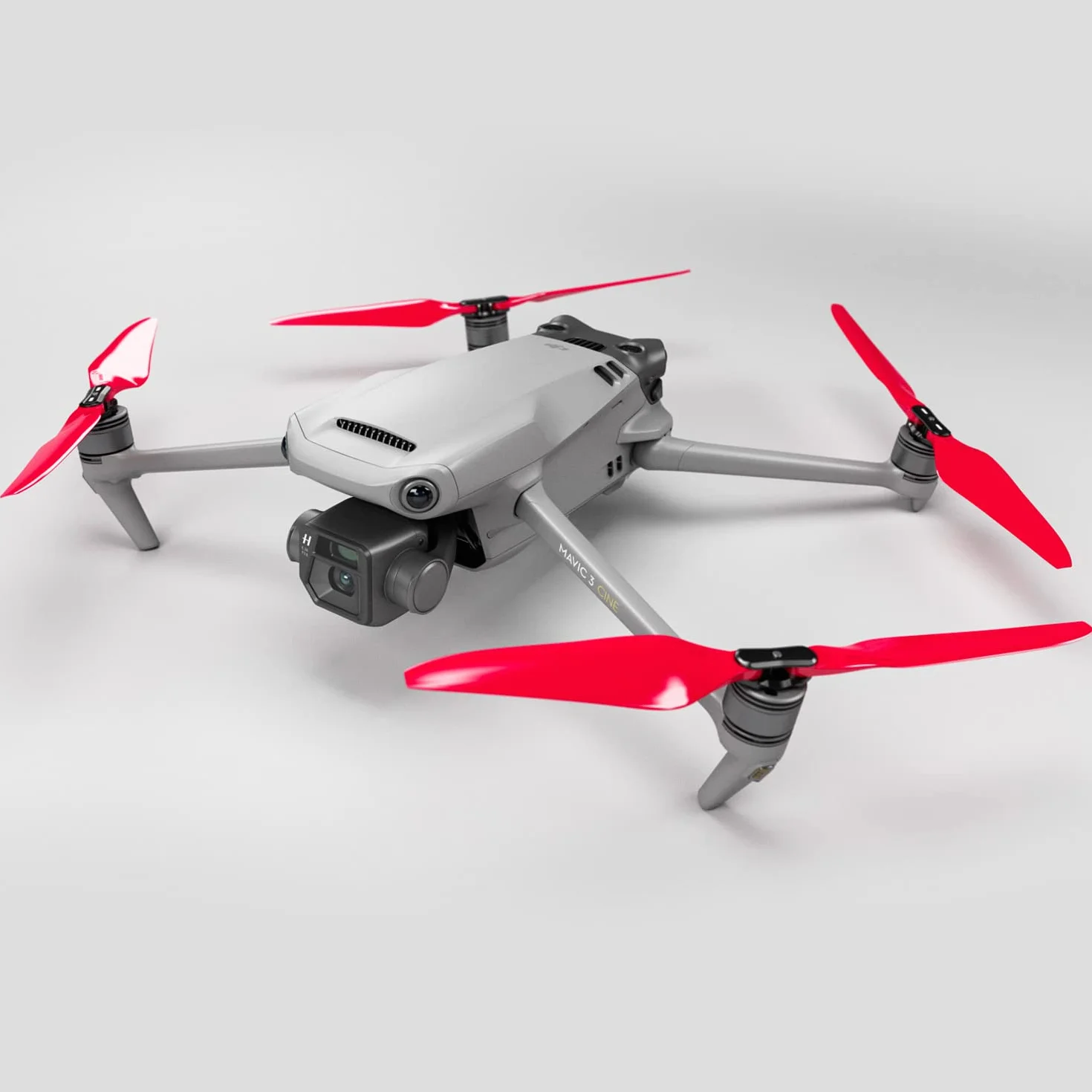 Śmigła Master Airscrew Stealth do DJI Mavic 3 & Mavic 3 Pro/Cine/Enterprise/Classic/3T/3M - Czerwone, 4 sztuki