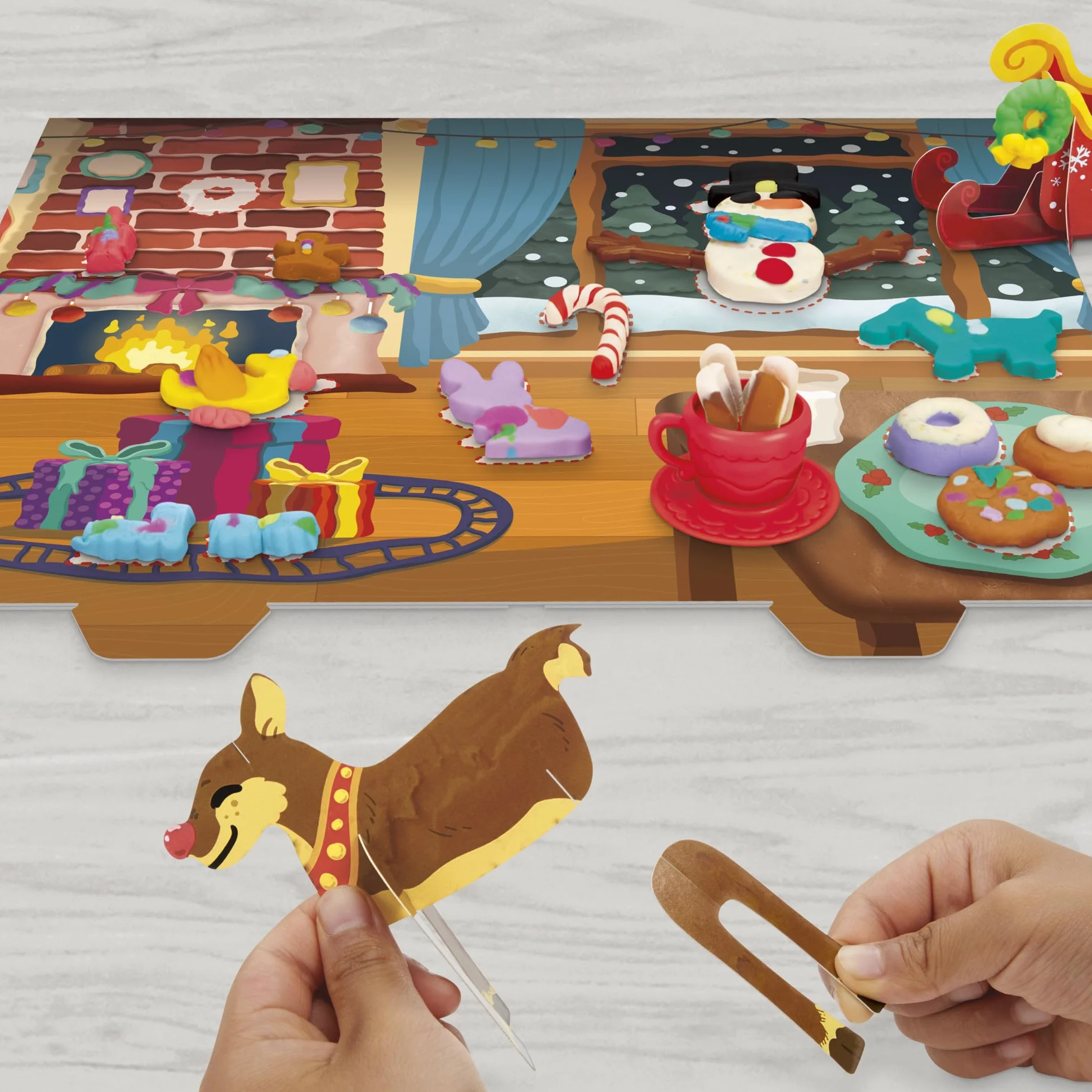 Świąteczny kalendarz adwentowy Play-Doh dla dzieci