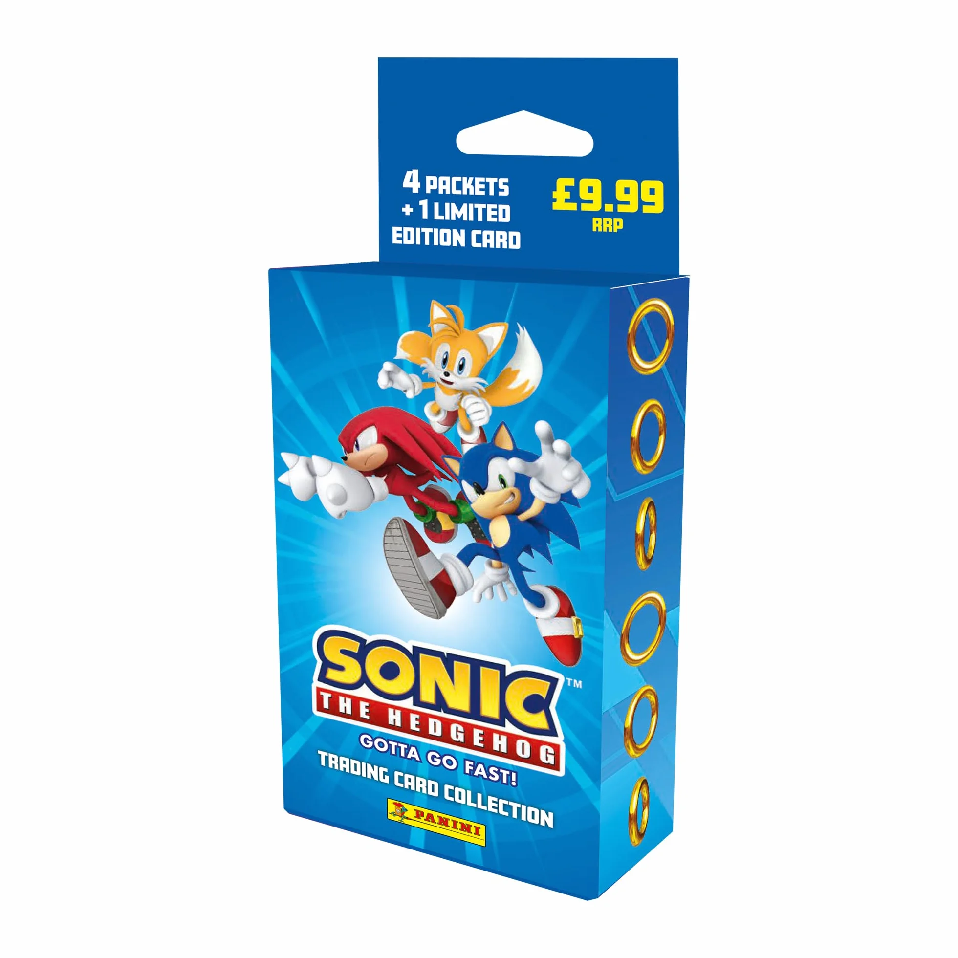 Panini Sonic The Hedgehog Classic Cards Blister 3 kieszenie, 005010KBF3