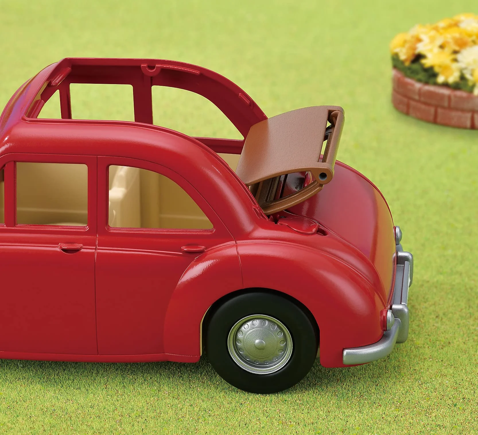 Sylvanian Families Rodzinny Sedan Samochód dla Lalek, Wielokolorowy, ‎12 x 25 x 10 cm; 345 g