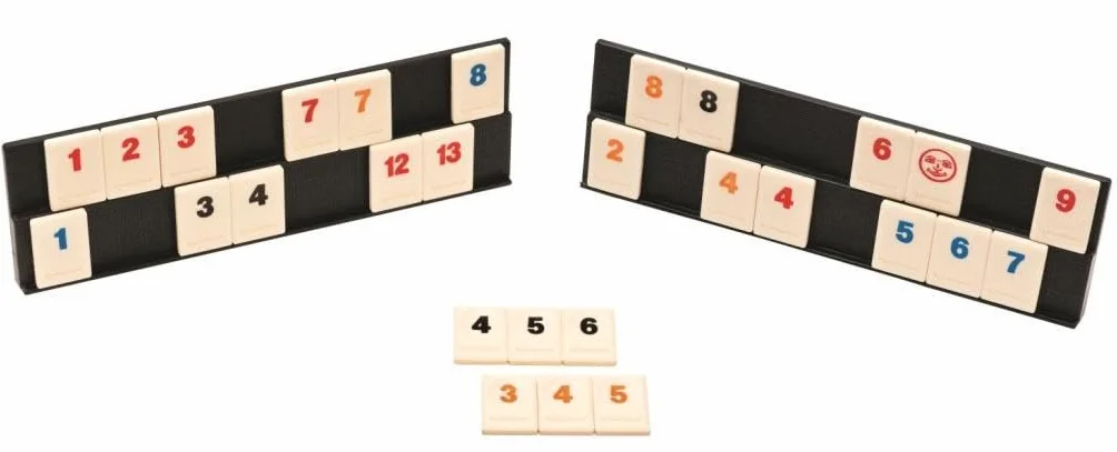 Jumbo Original Rummikub Gra Towarzyska, Wielokolorowy, Od 7 lat