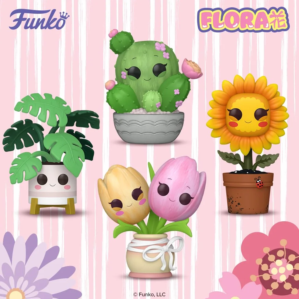 Funko Pop! Home: Kawaii Rose Monstera Plant - Figurka winylowa do kolekcjonowania - pomysł na prezent - Oficjalny towar - Zabawki dla dzieci i dorosłych Fani - figurka kolekcjonerska