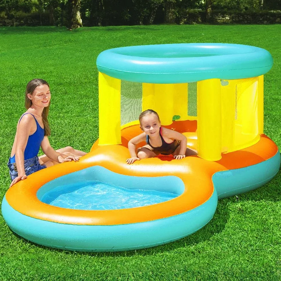 Bestway 1052385Xxx21 7'10" X 56" X 40"/2.39M X 1.42M X 1.02M Jumptopia Bouncer And Play Pool