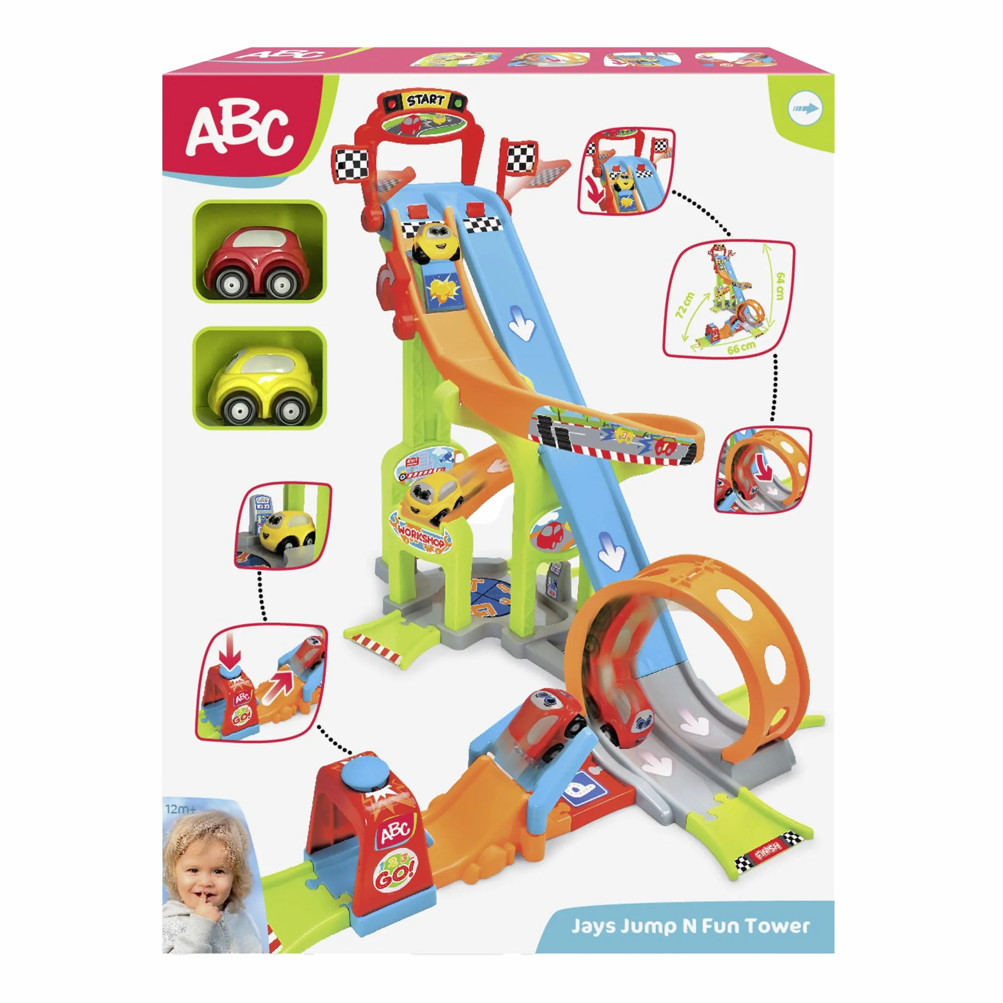 Dickie Toys ABC Jays Jump N Fun Tower