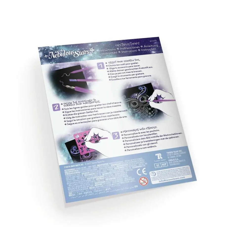 Nebulous Stars Scratch and Sketch Art Kit