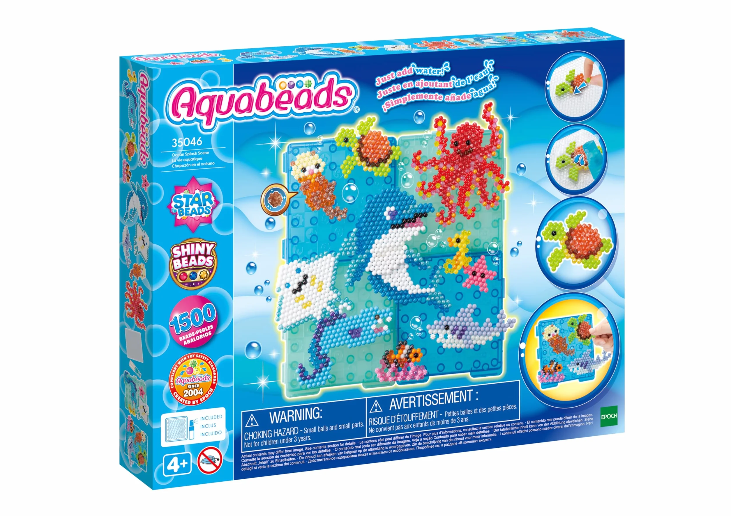 Aquabeads - 35046 Oceanarium - Arts & Crafts Wodne koraliki do zabaw kreatywnych