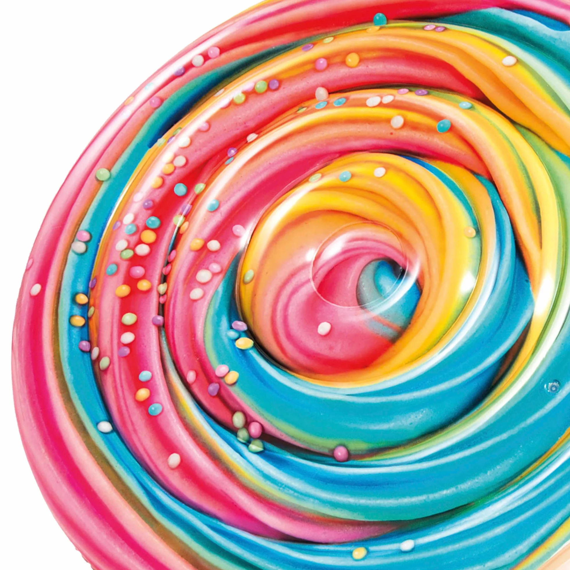 Intex Rainbow Lollipop korpus pływacki, rozmiar po nadmuchaniu: 198 cm x 127 cm x 25 cm (58754EU)