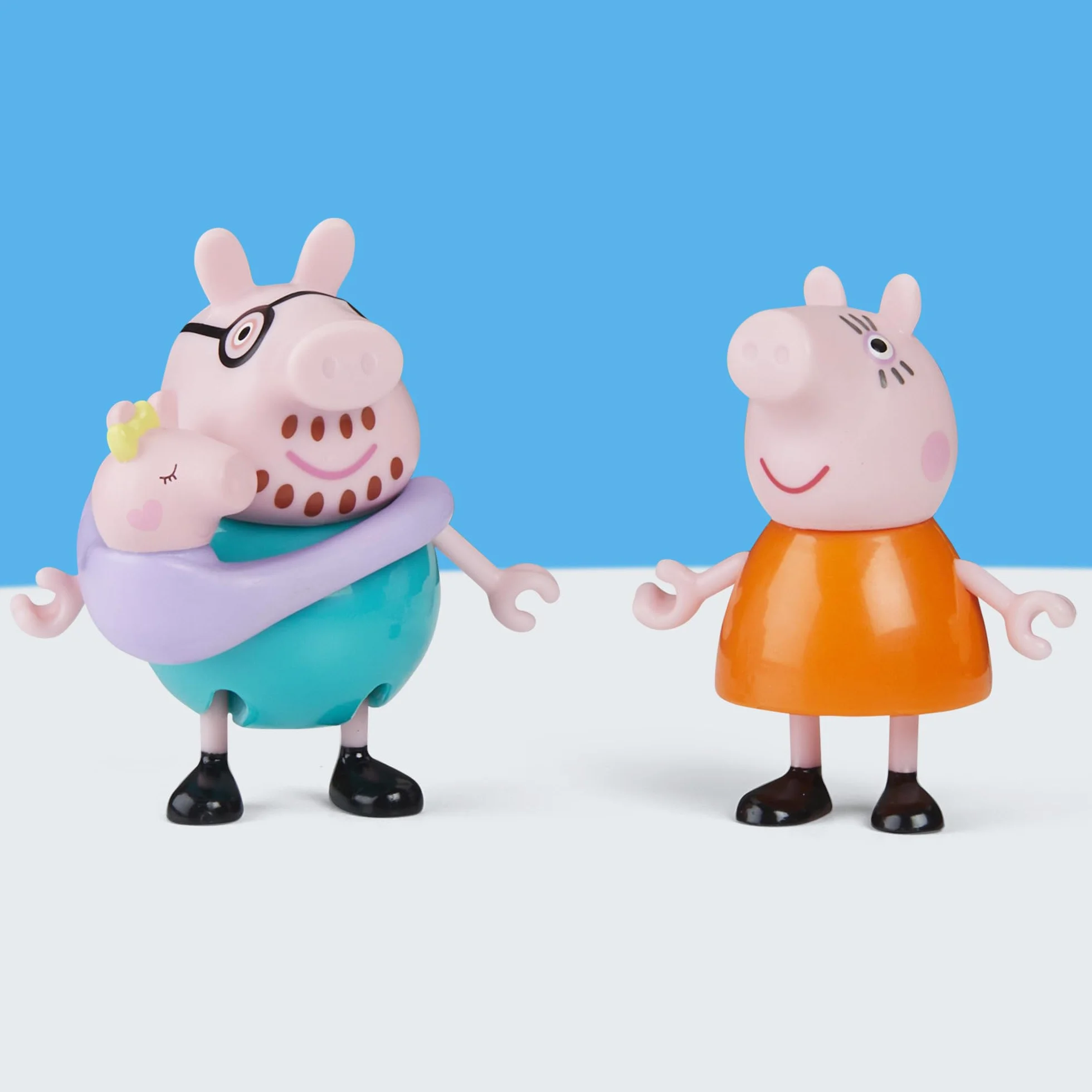 Peppa Pig Zestaw Figurek Świnka Peppa Pięcioosobowa Rodzina