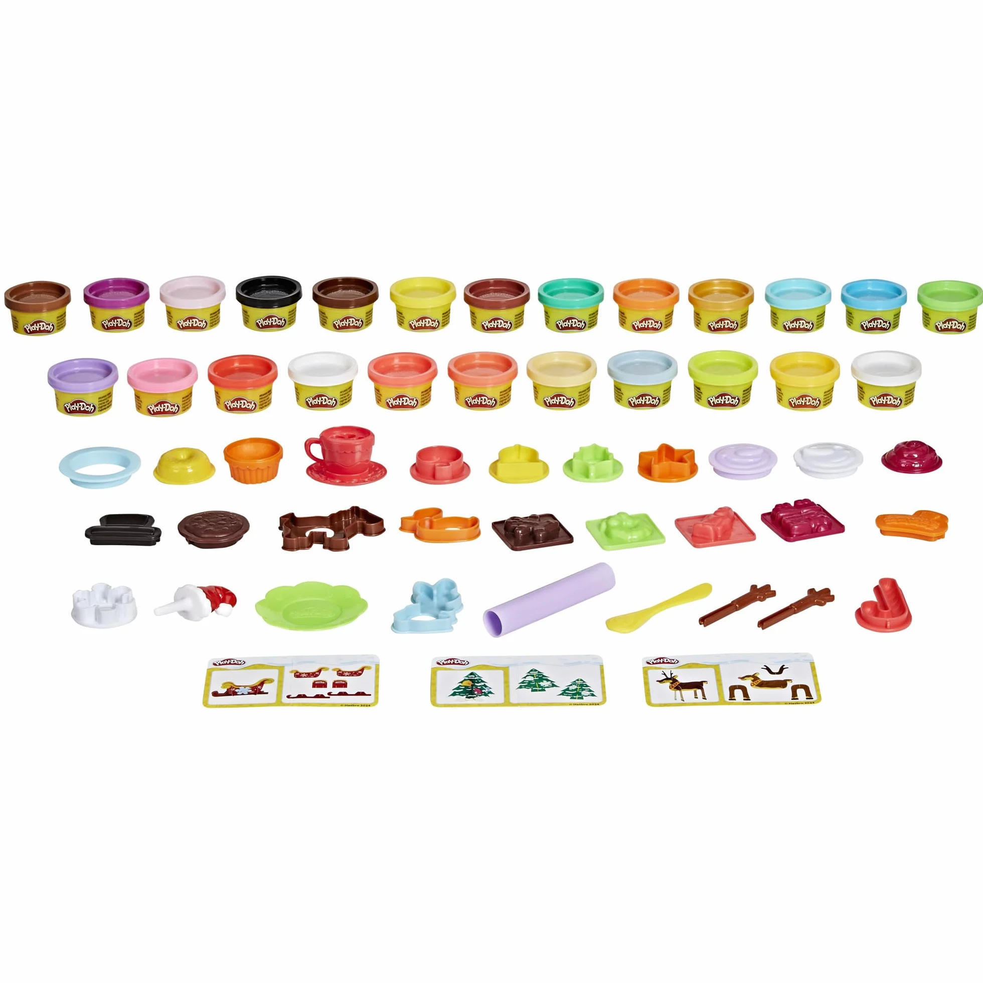 Świąteczny kalendarz adwentowy Play-Doh dla dzieci