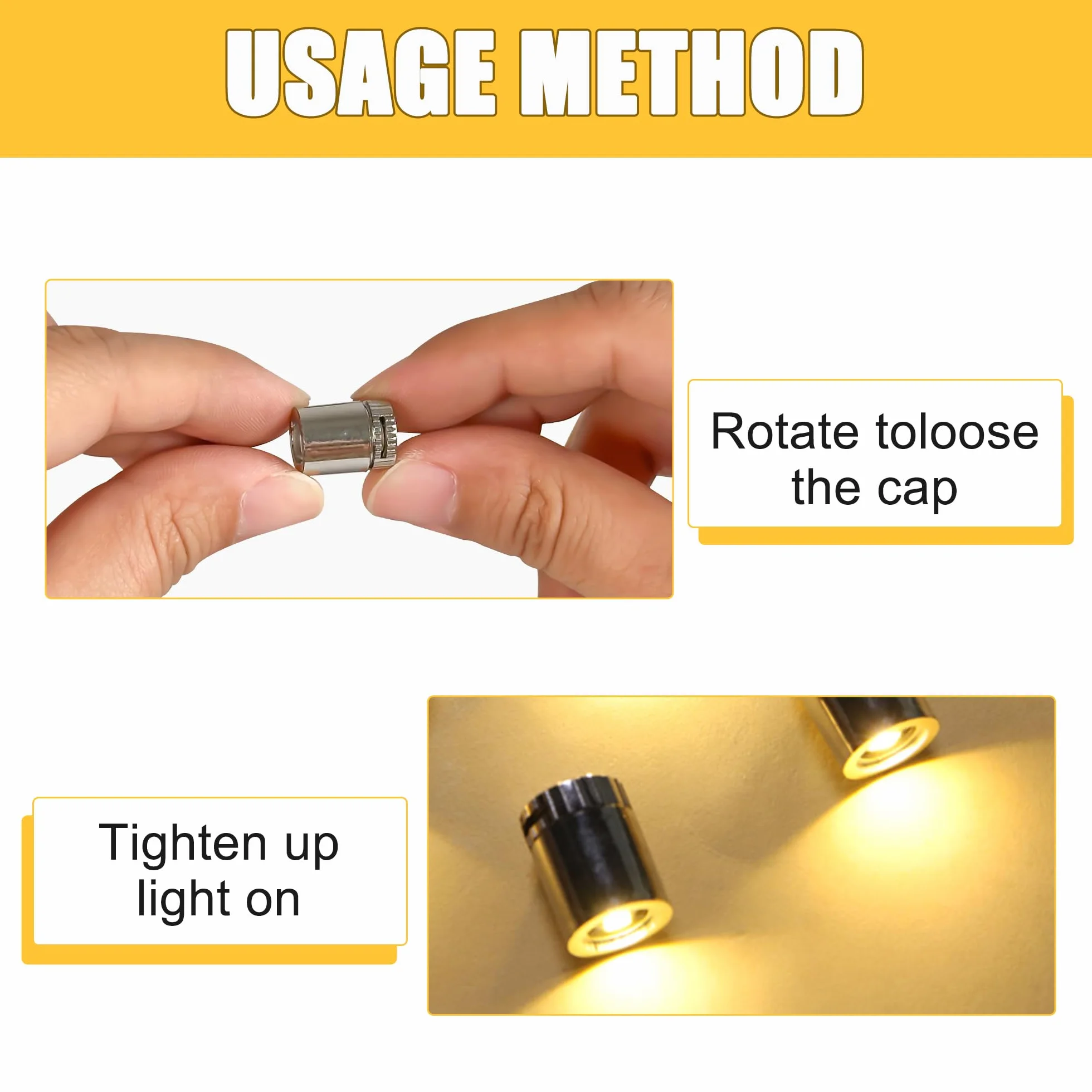 Joycabin 30 sztuk mini lampek LED do domków dla lalek, złote mini lampki do samodzielnego wykonania, mini lampki do majsterkowania, miniaturowe światła do witryn, zabawek (ciepła biel)