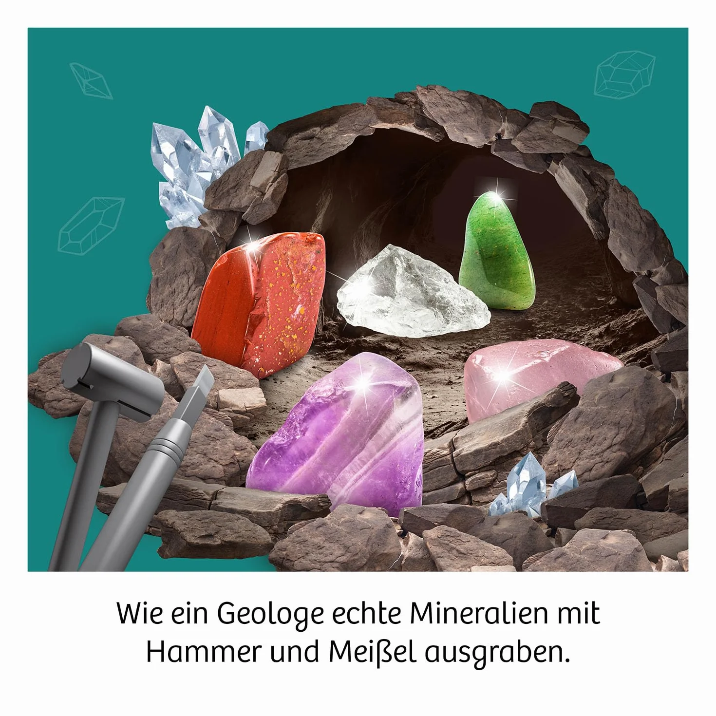 MBE Dig Out Minerals INT: Experimentierkasten