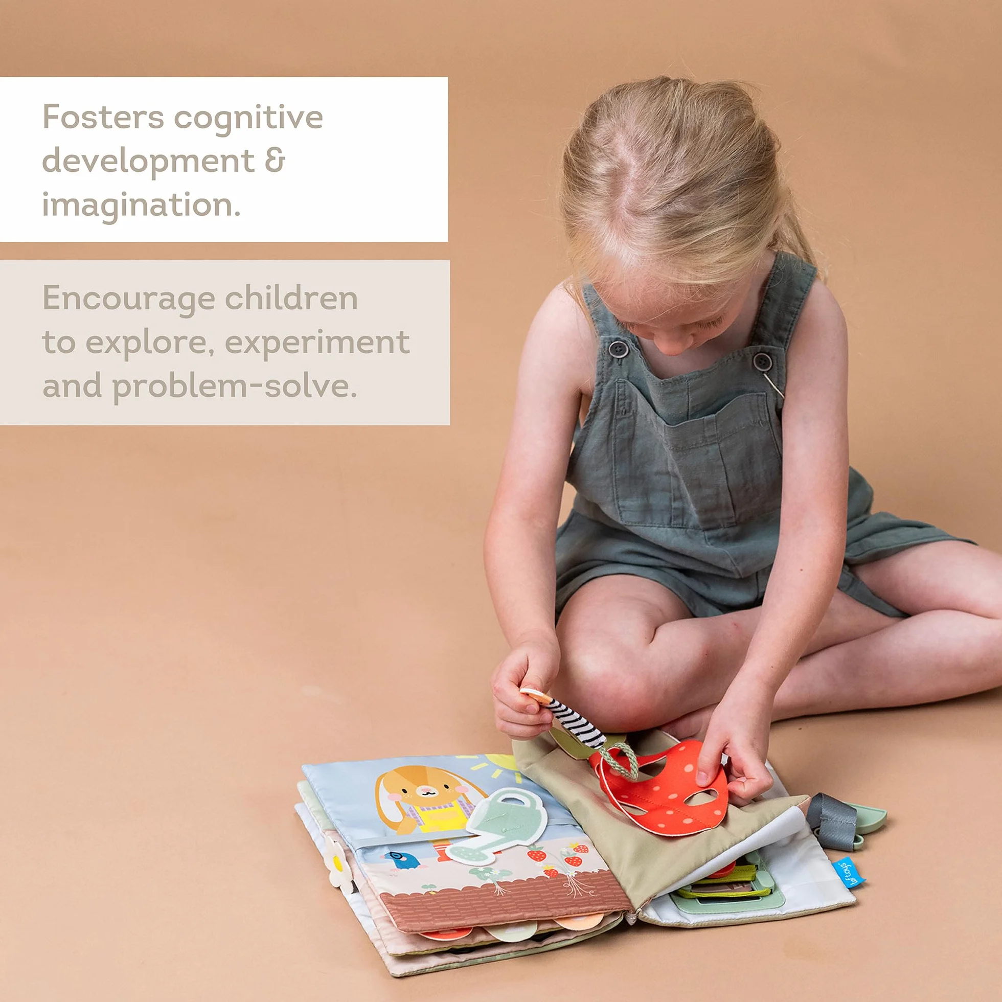 Taf Toys Montessori Zabawki dla dzieci w wieku 1-2-, 3 lat, zajęcia edukacyjne dla małych dzieci, z 12 sensorycznymi aktywnościami dla maluchów dla chłopców i dziewcząt