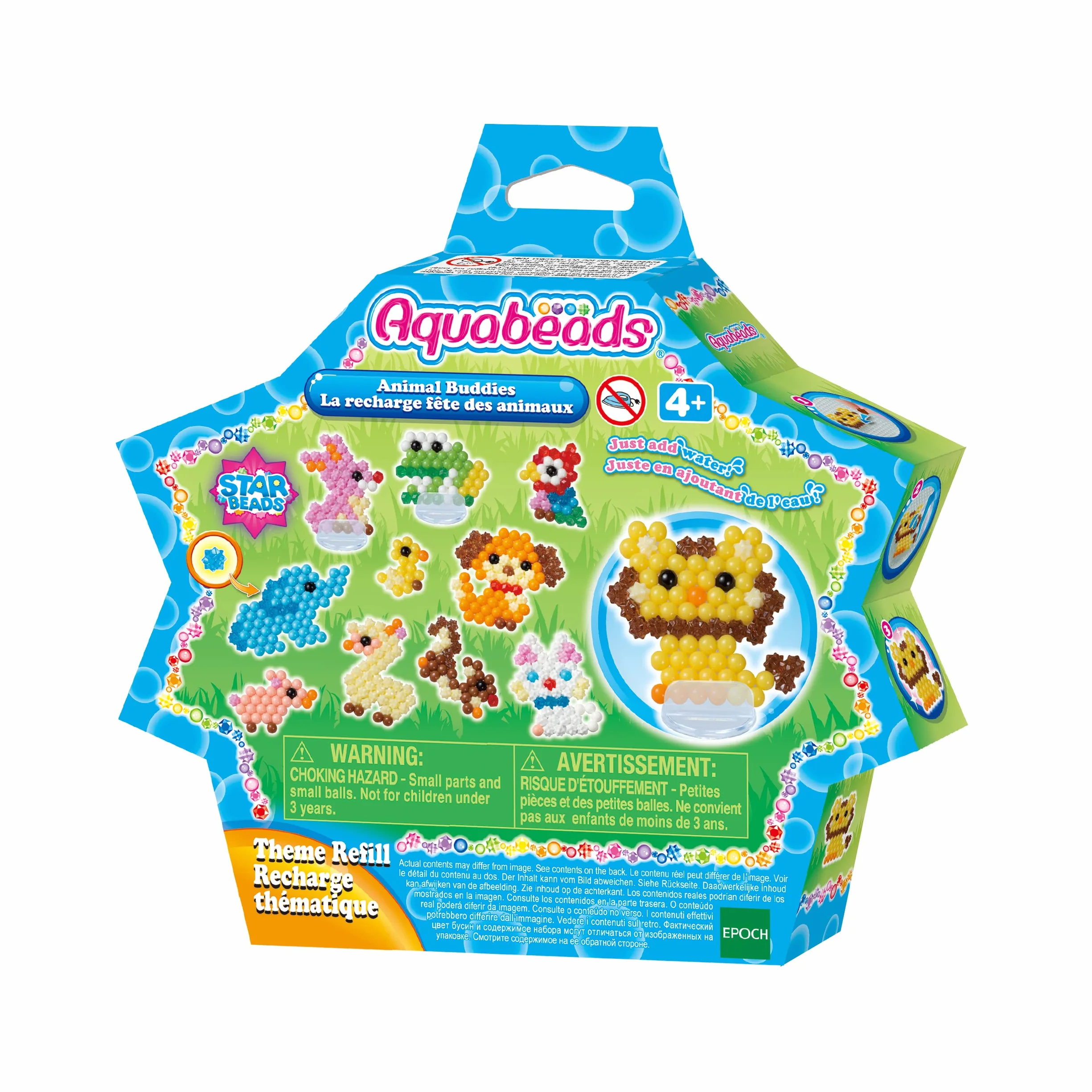 Aquabeads 31915 Zestaw tematyczny „Przyjaciele zwierząt” - zestaw do majsterkowania