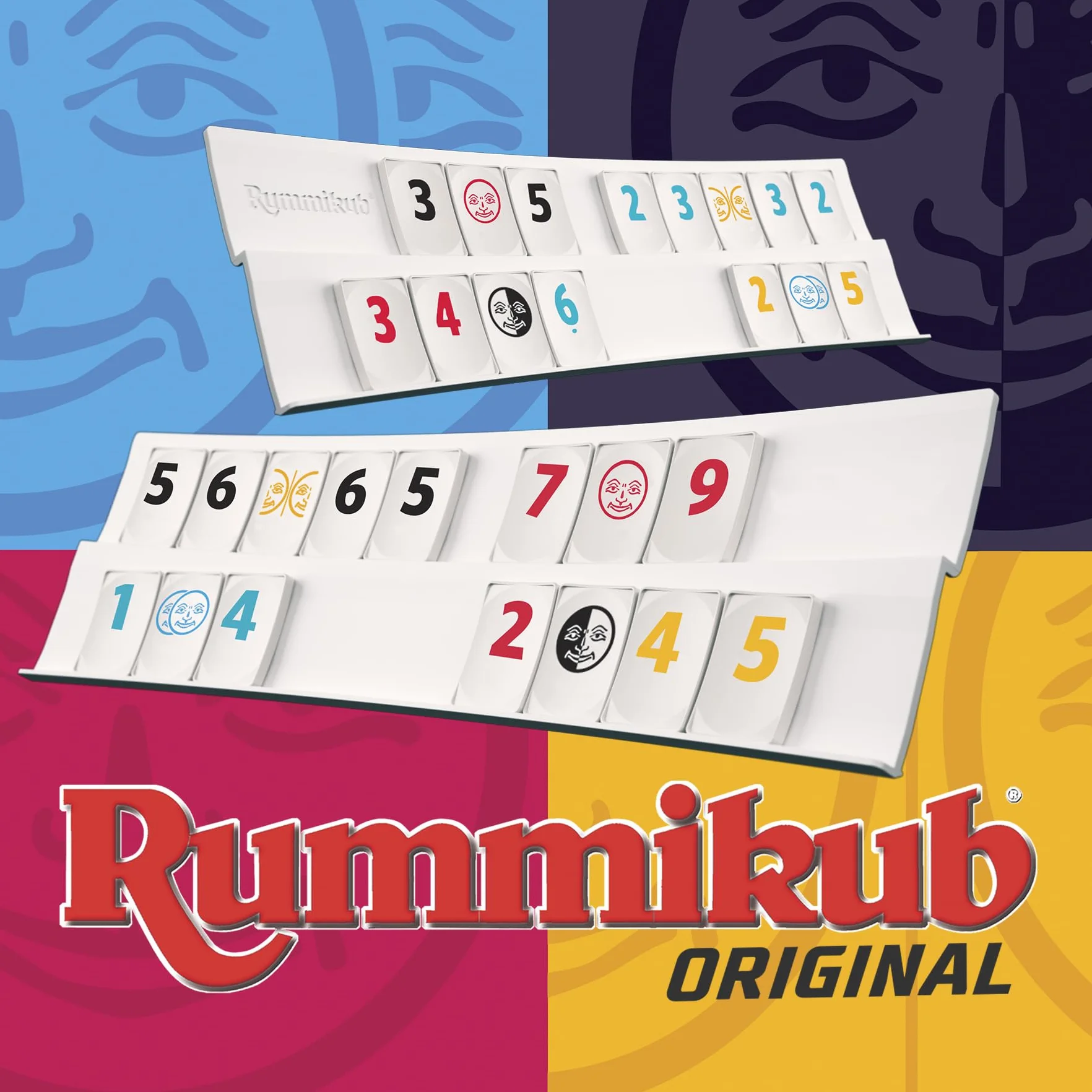 Rummikub Twist, gra planszowa od 6 lat, gra towarzyska dla 2-4 graczy
