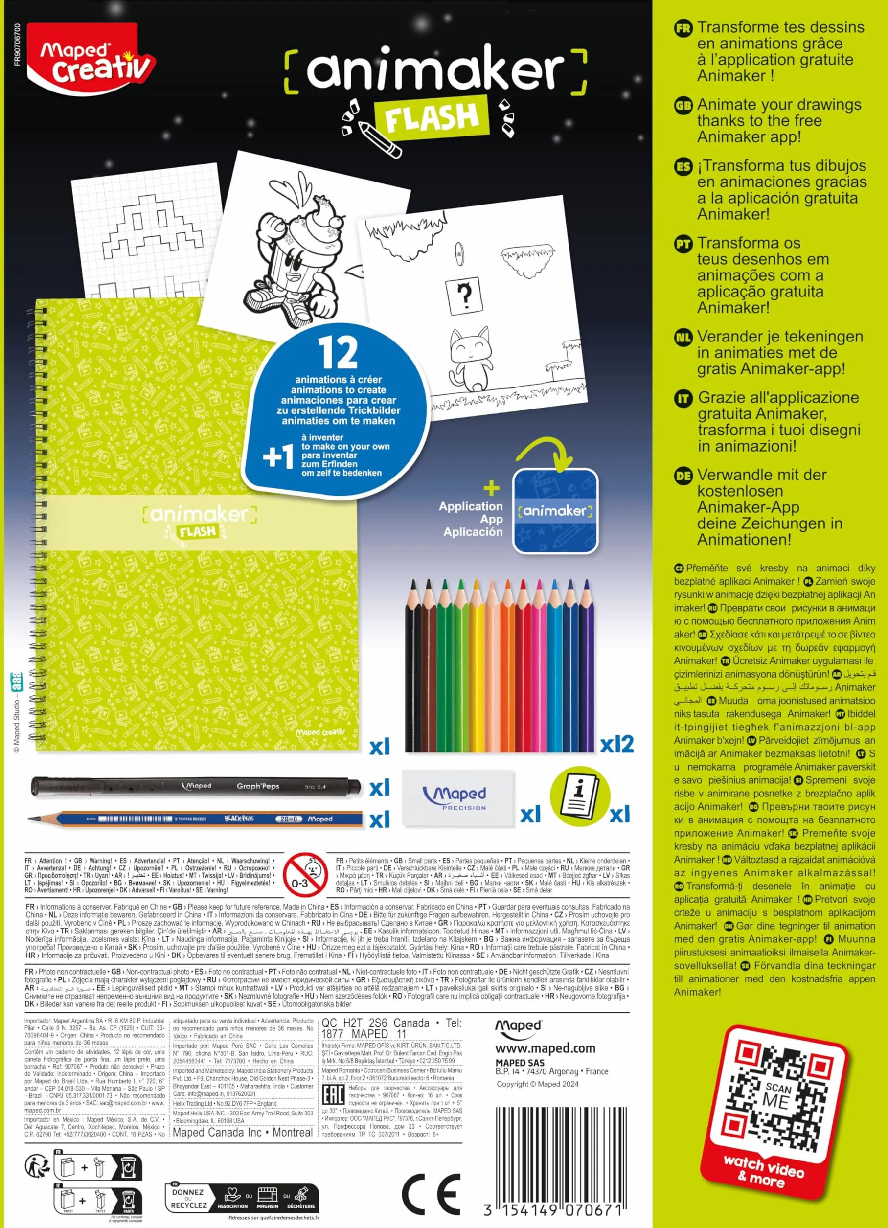 Creativ Animaker Flash Pop MAPED