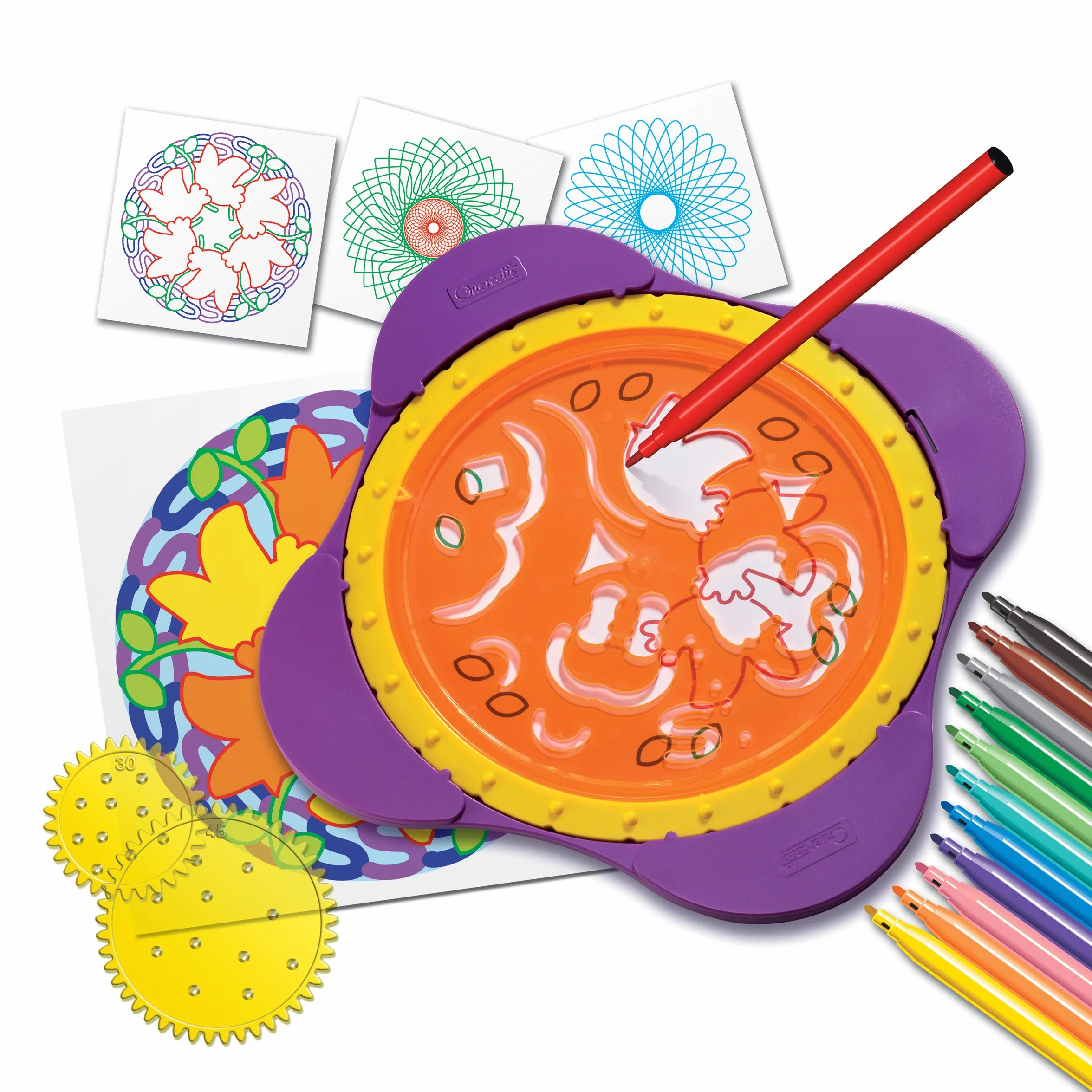 Quercetti - Spirogiro Mandala - zestaw do rysowania