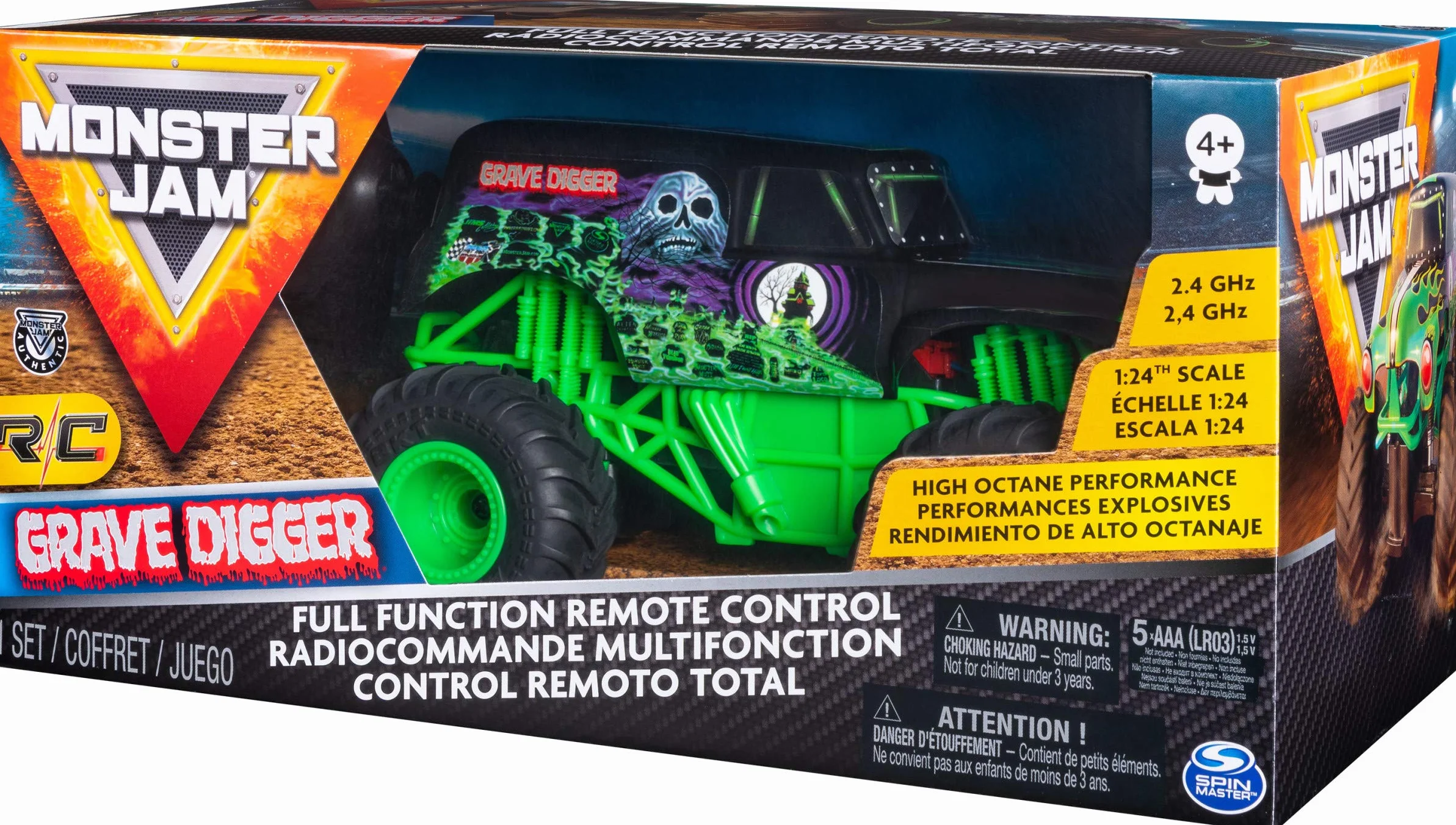 Monster Jam (1:24) Grave Digger RC