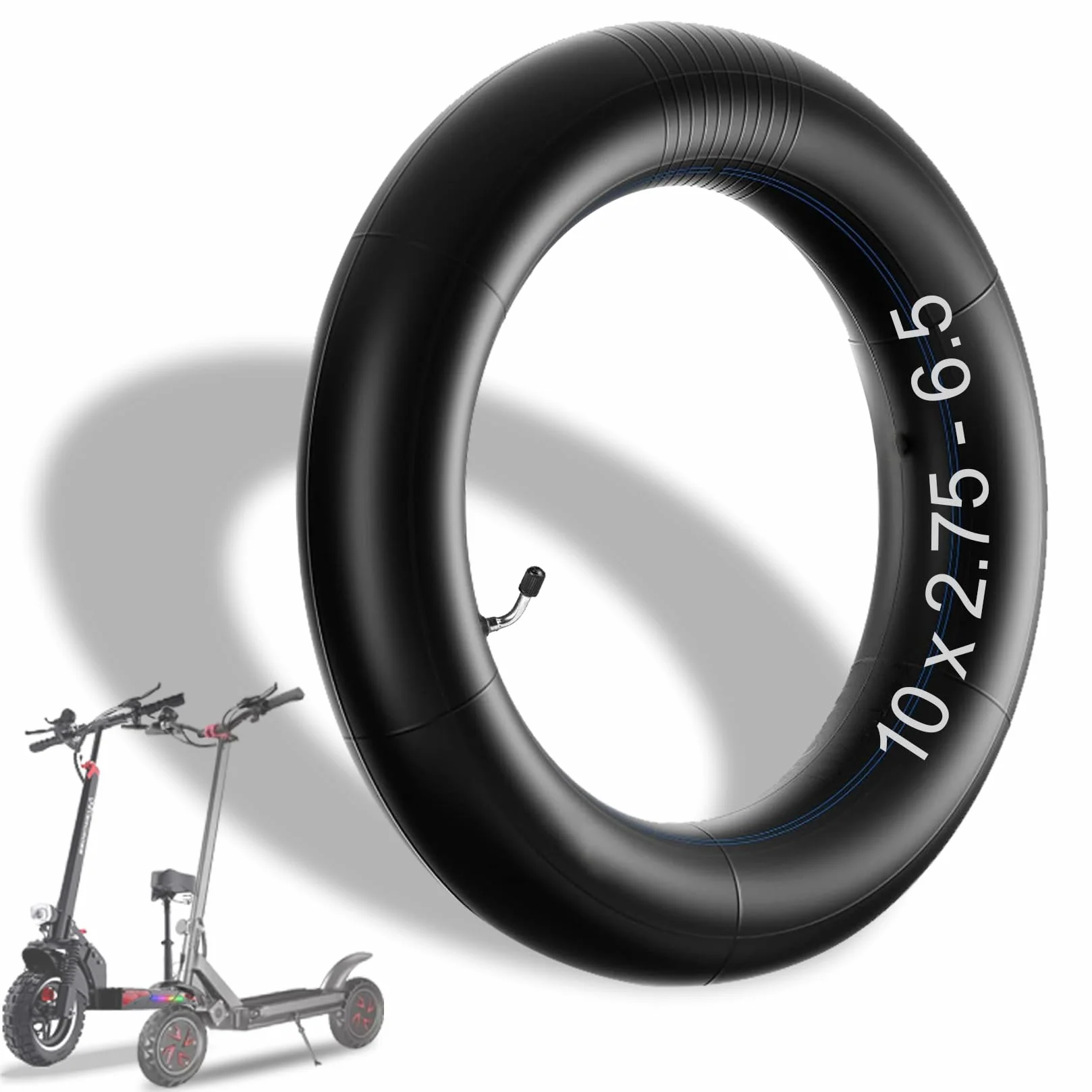 10 x 2,75 cm, 10 cali, rolka, dętka kompatybilna z 10 x 2,70 – 6,5, 255 x 70, 70/65 – 6,5 cala, opony zewnętrzne, odpowiednie do Smartgyro Speedway v2/V3, Dualtron 3 i innych skuterów
