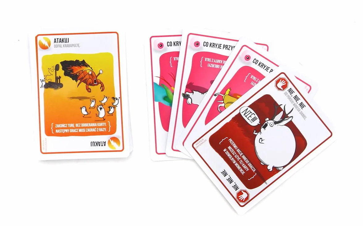 Asmodee | Eksplodujące kotki | Gra karciana | Gra imprezowa | Wiek 12+ | 2-5 graczy