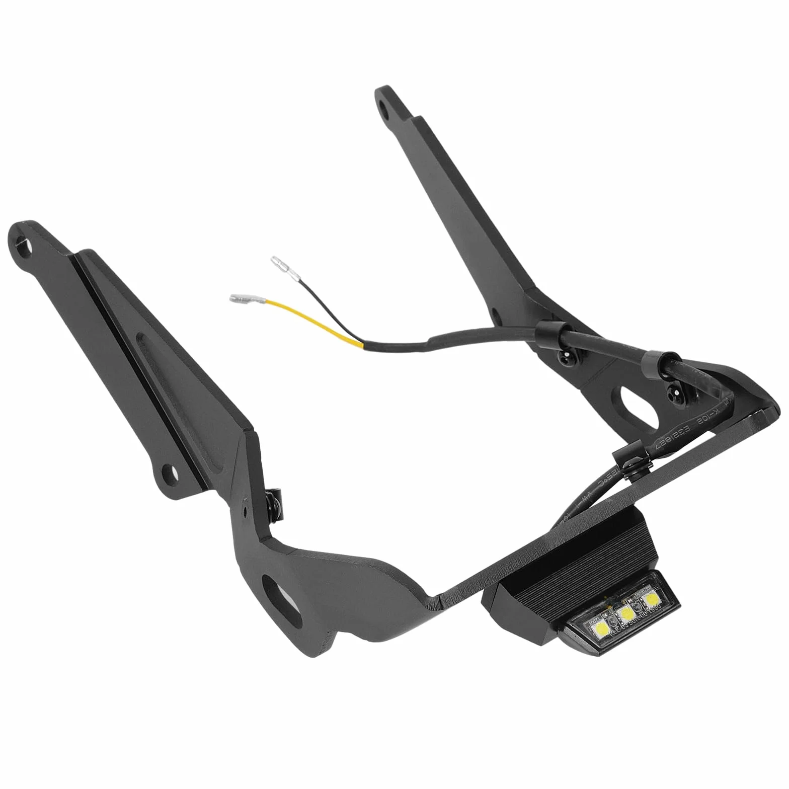Uchwyt tablicy rejestracyjnej motocykla Tail Tidy kompatybilny z Honda CBR650R / CB650R CBR 650R / CB 650R uchwyt tablicy rejestracyjnej 2021-2025