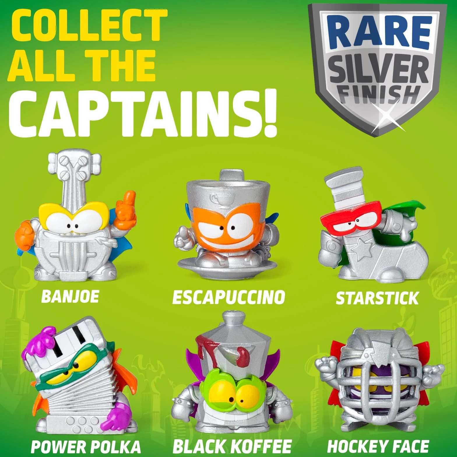 SUPERTHINGS KAZOOM Power Mission – One Pack. Zestaw 25 saszetek z figurkami kolekcjonerskimi. Zawartość każdej saszetki to 1 SuperThing niespodzianka i 1 lista kolekcjonerska