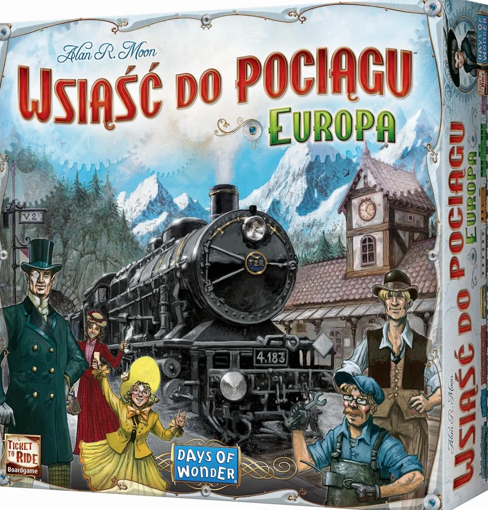 Days of Wonder, Gra planszowa Wsiąść Do Pociągu: Europa