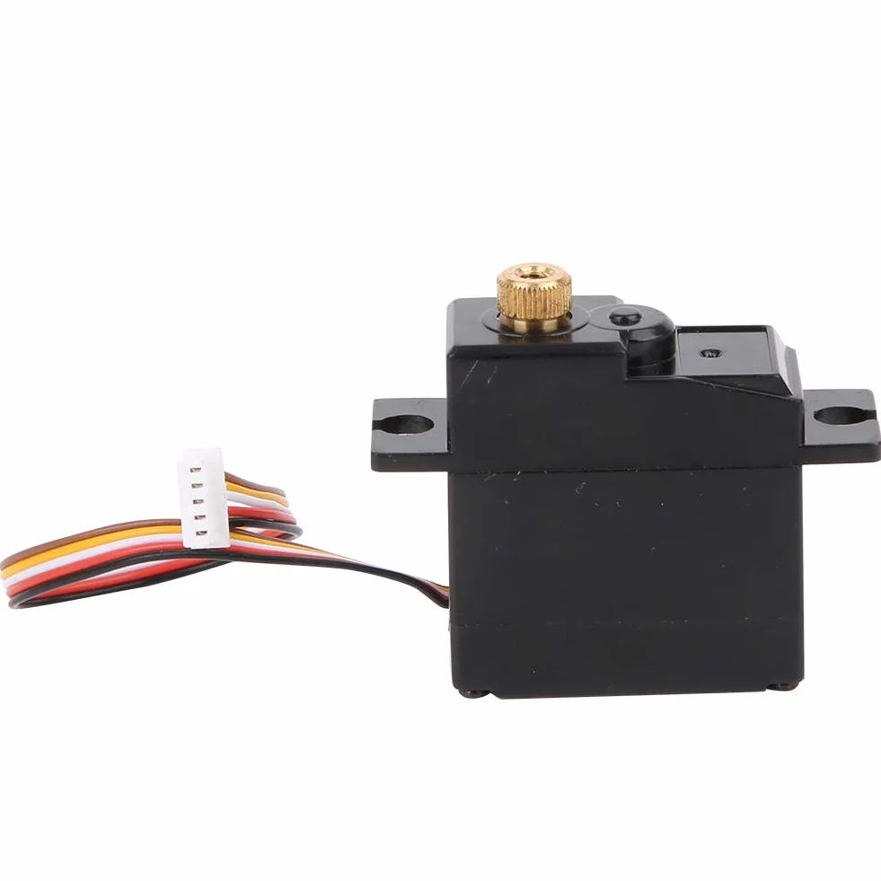 VGEBY Rc Servo, Rc Servo Motor High Torquer Servo metalowa przekładnia Upgrade części zamienne akcesoria pasują do A949/A959 1/18 Rc Car Wltoys 144001 Servo