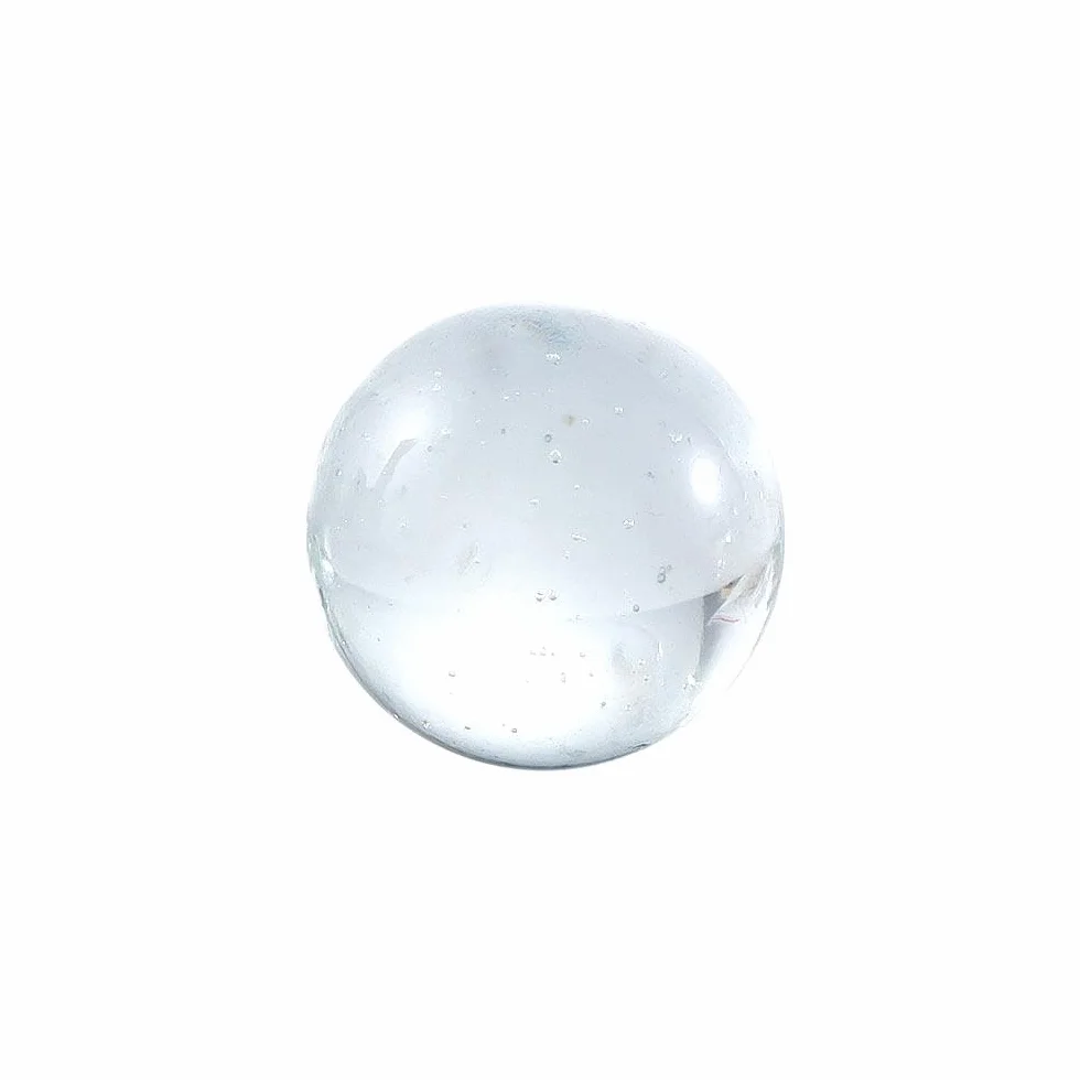20 szt., 10 mm, 14 mm, 16 mm, szklane kulki, przezroczysty jednolity marmur, okrągłe marmurowe koraliki, kulki do pinballa, przezroczyste szklane kulki (16 mm)