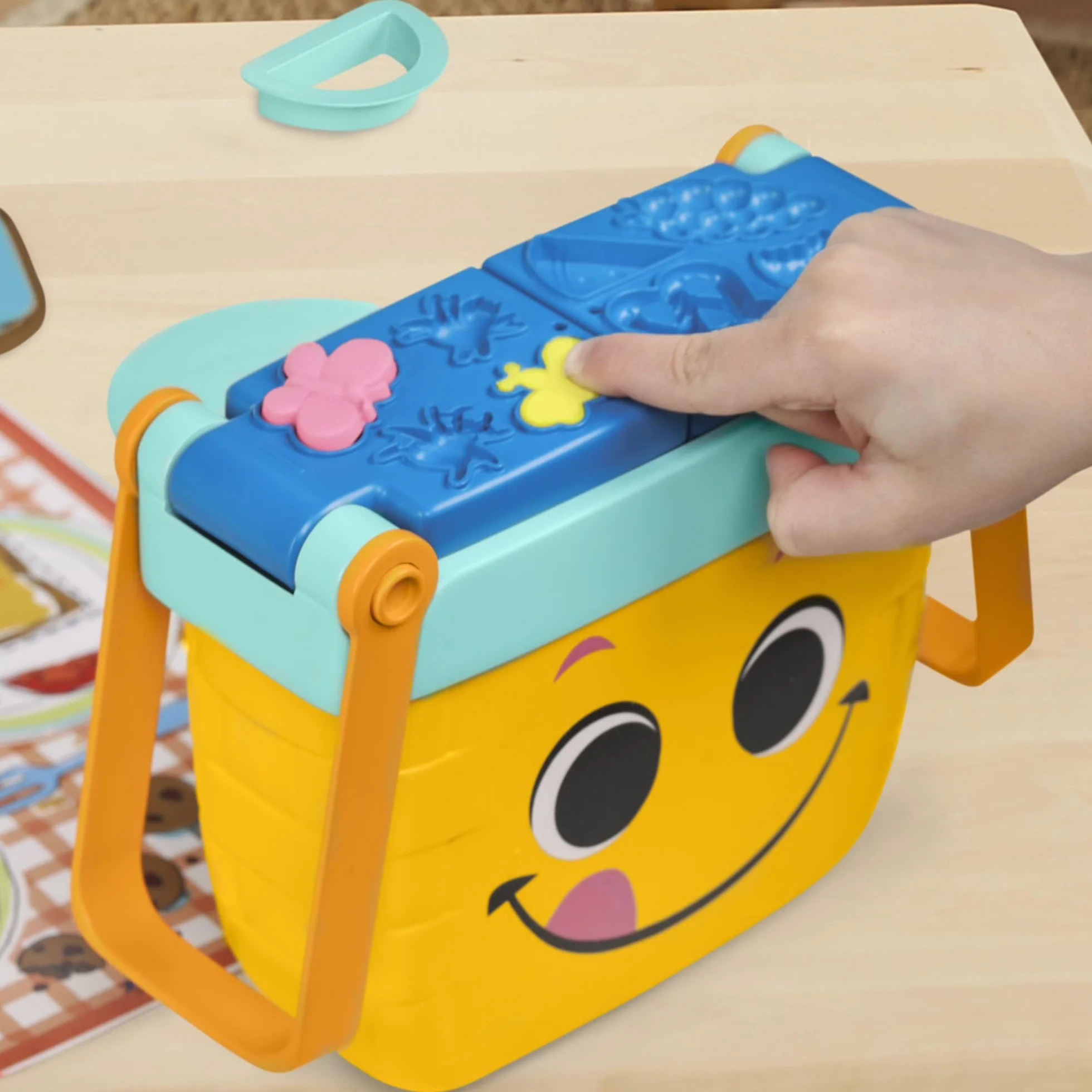 Play-Doh Piknikowe Kształty F6916 Zestaw do Lepienia z Ciastoliny, Wielokolorowy, Od 3 lat
