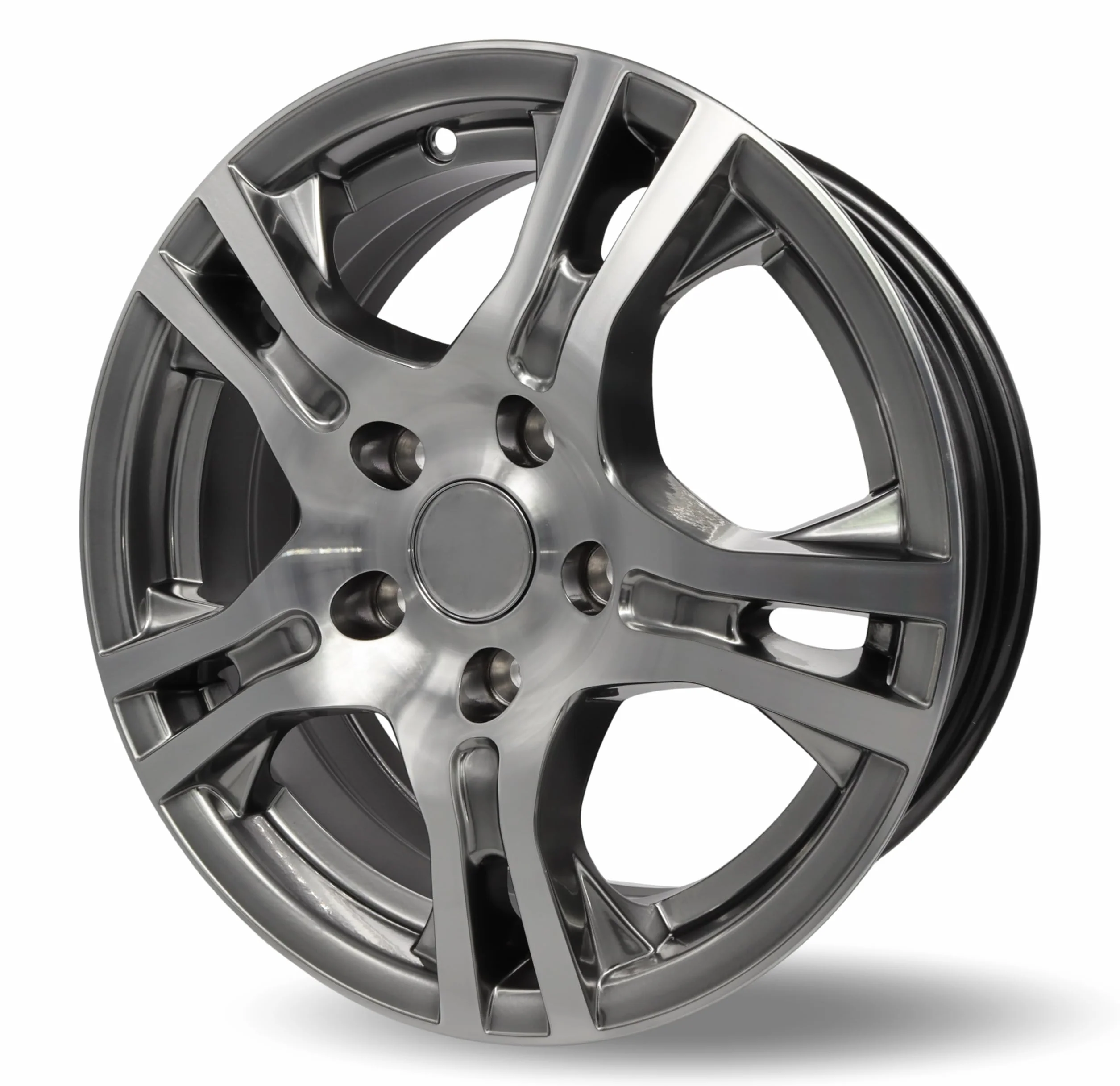 Tomason Germany TR7 6015 6Jx15 112x5 ET30 1000 kg srebrny/hyperblack np. Fendt, Hobby, Caravan, przyczepa, przyczepa