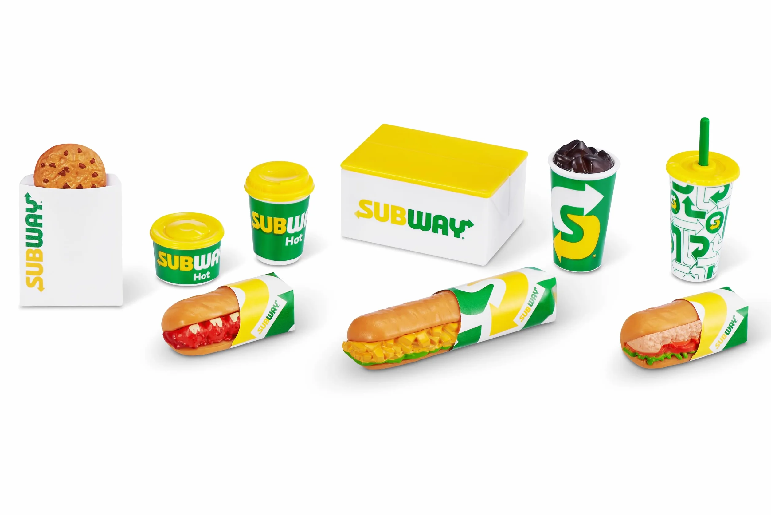Mini Brands 77319 Foodie Series 1, (2 sztuki) Sonic Mystery Capsule Prawdziwe miniaturowe marki, przedmioty kolekcjonerskie, zabawki fast food i akcesoria do zakupów
