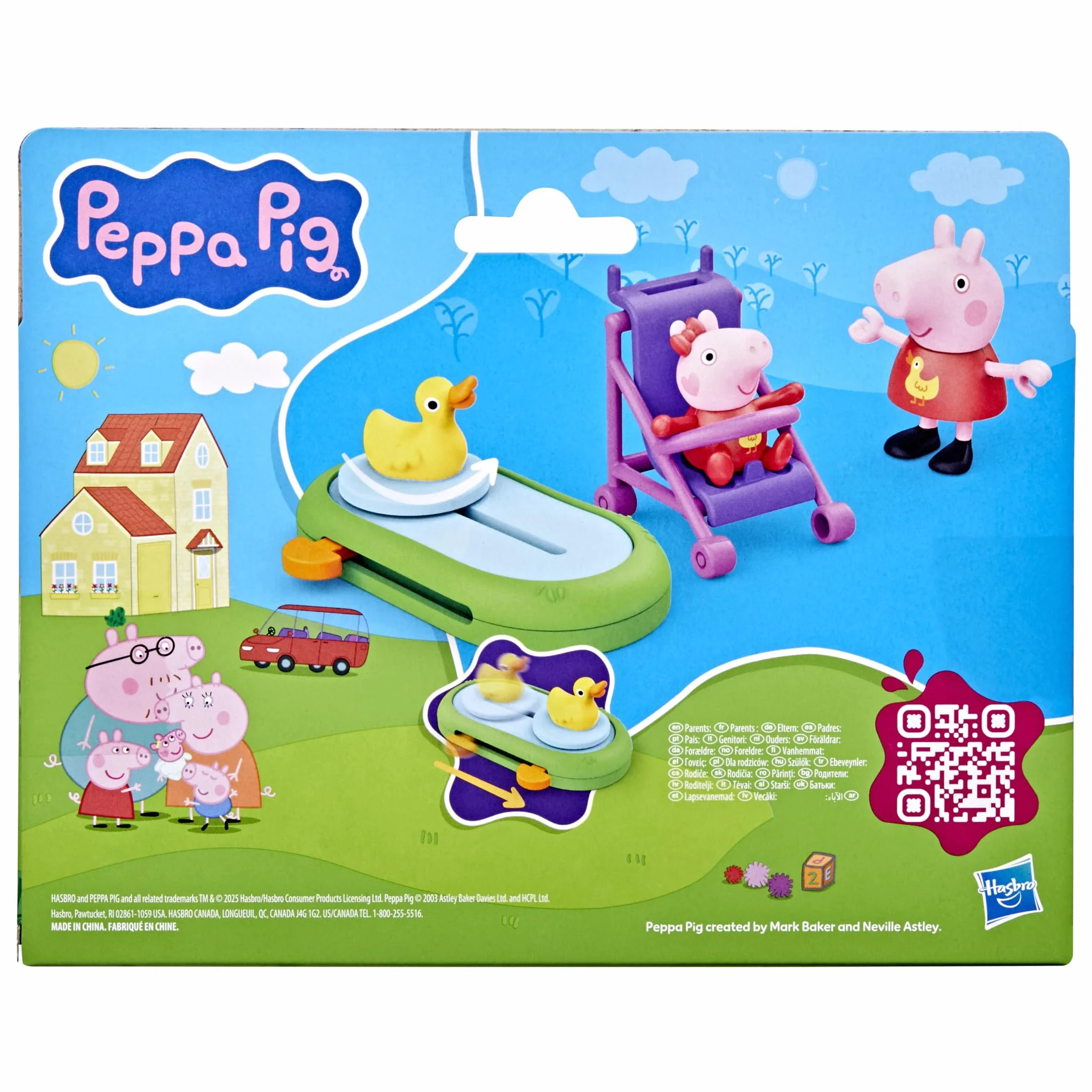 Peppa Pig Zestaw Figurek Świnka Peppa Pięcioosobowa Rodzina