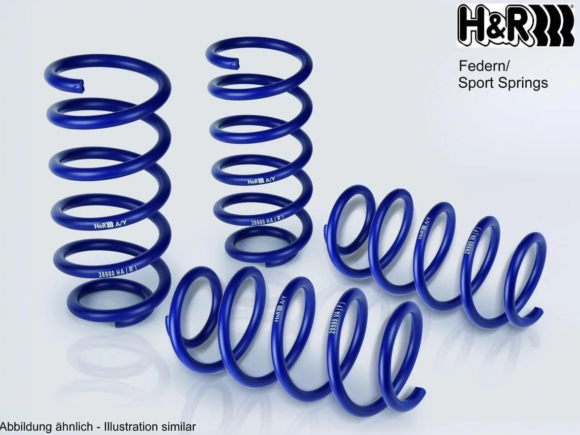 H&R Sprężyny obniżające 28840-2 Kompatybilny z VW GOLF VII TYP AU AB 1011kg VA-LAST
