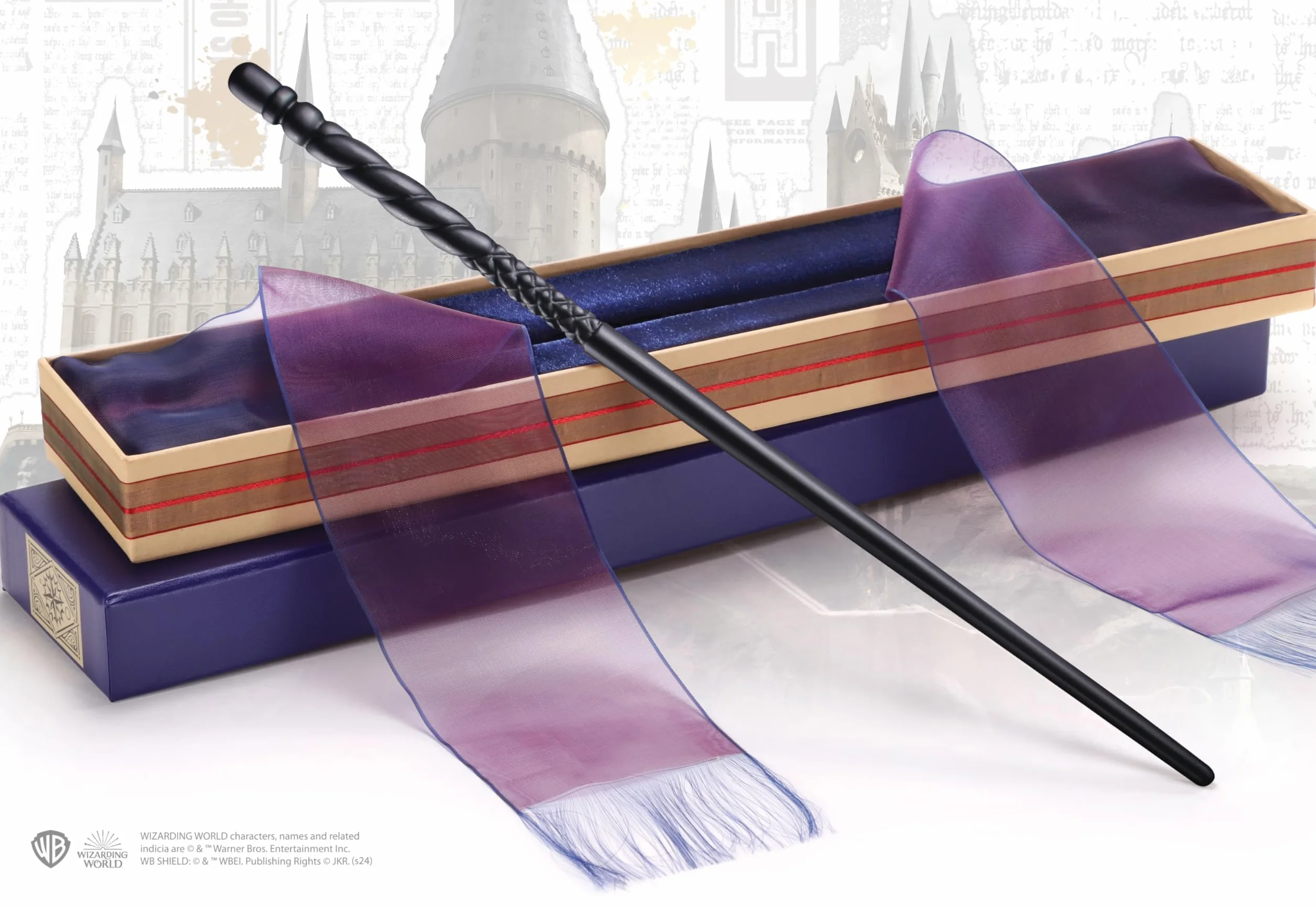 The Noble Collection Harry Potter replika różdżki w Ollivanders Box Ginny Weasley 36 cm