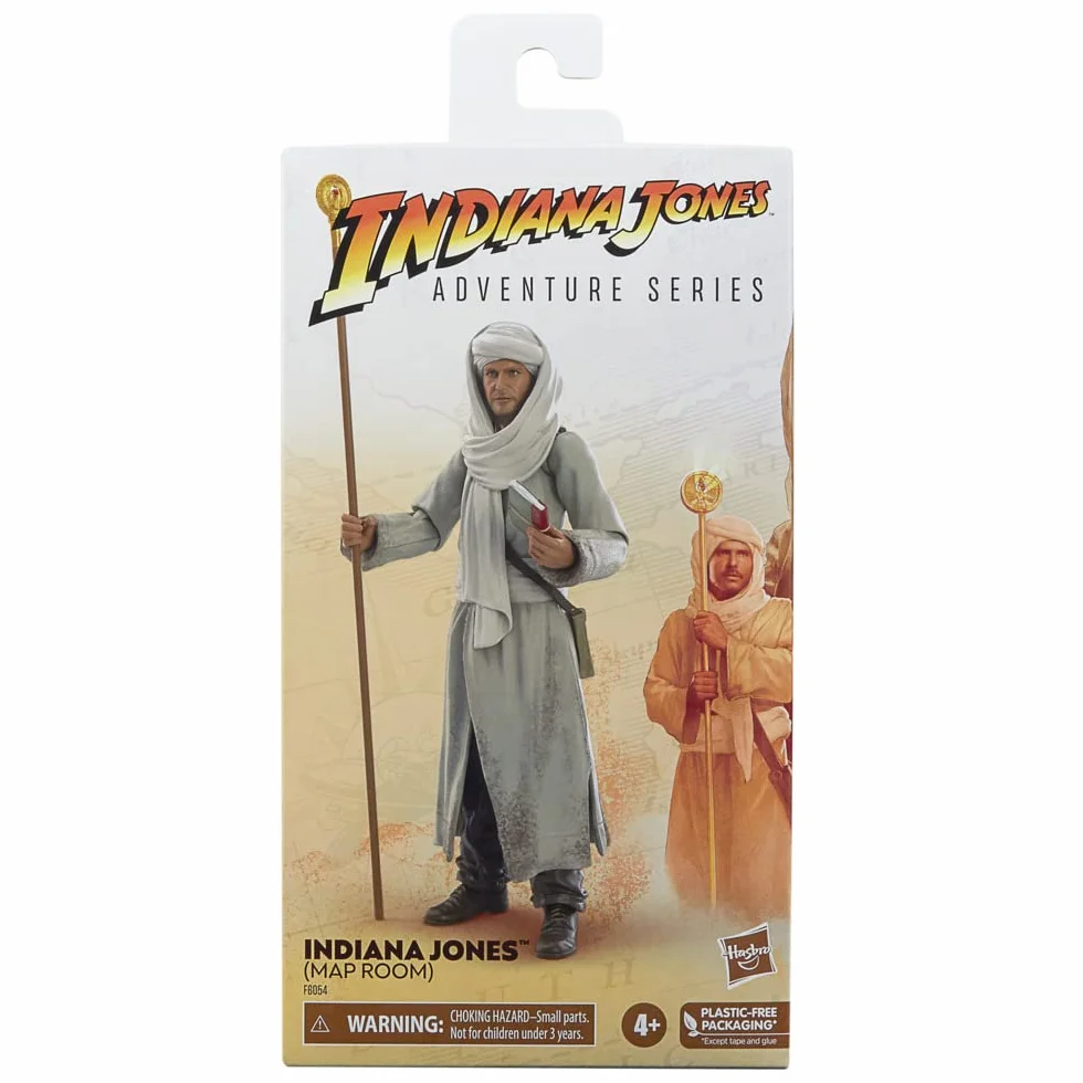Merchandising Indiana Jones: Hasbro - Adventure Series - Indiana Jones (Stanza Della Mappa)