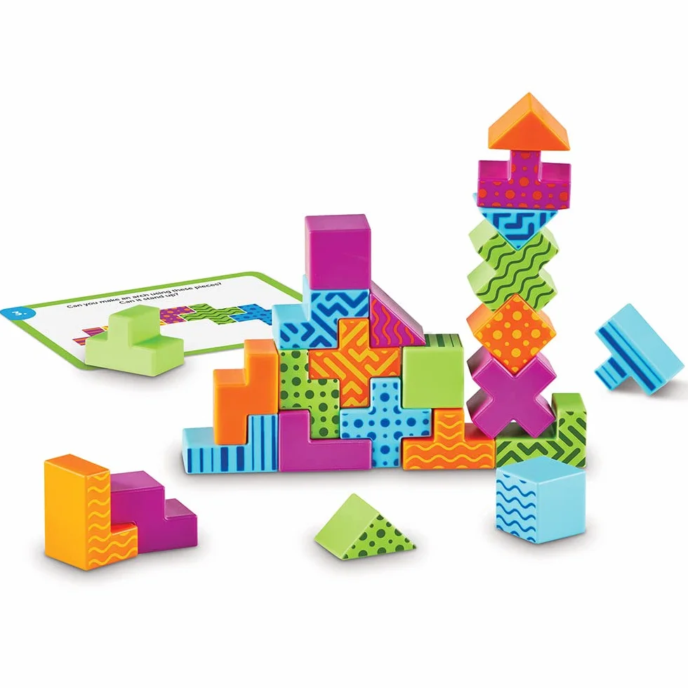 Learning Resources Trzon Odkrywcy Brainometria 3D Puzzle Gra 34-Kawałek Zestaw