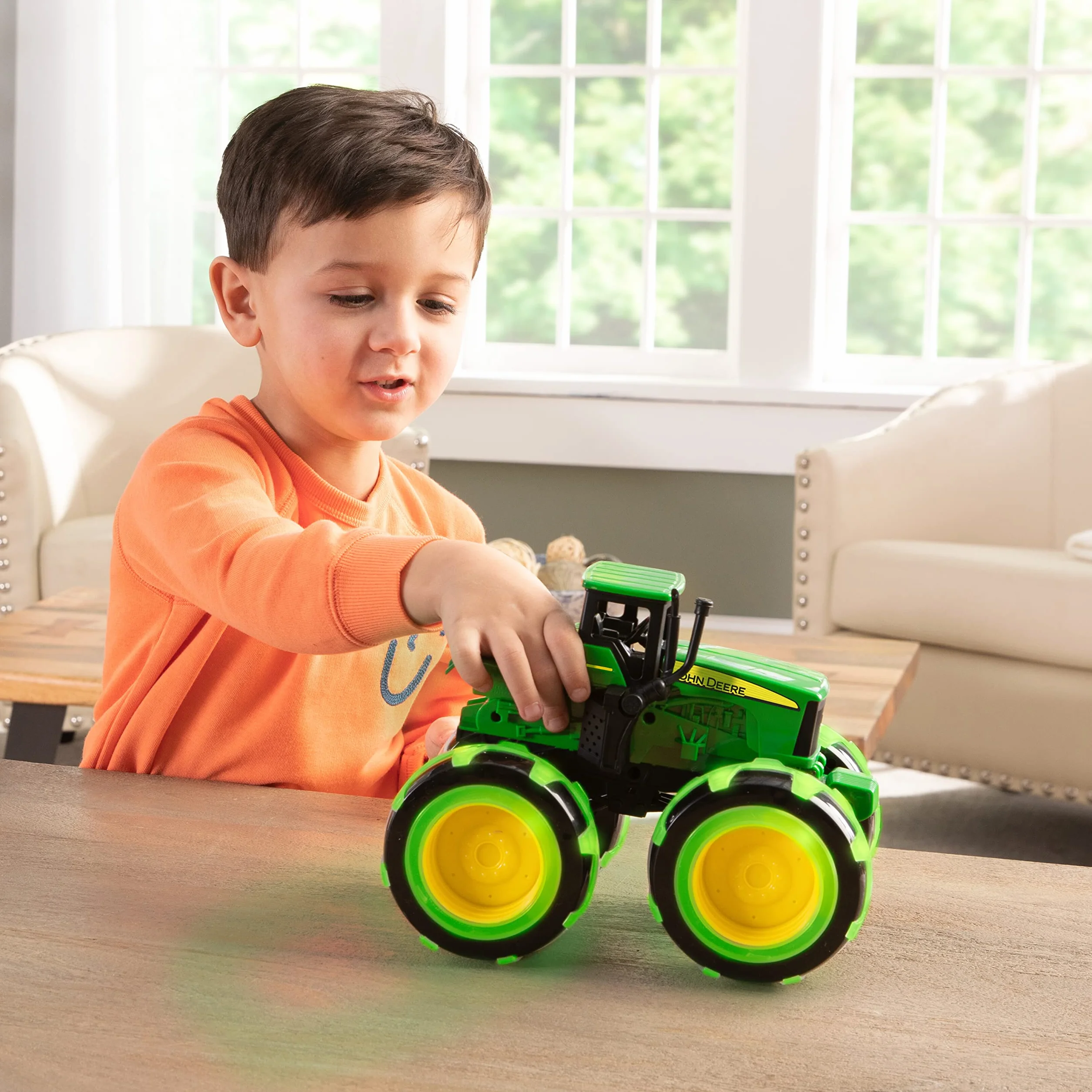 John Deere Kids FBA_46434 Zabawkowy Traktor, Wielokolorowy, 37792