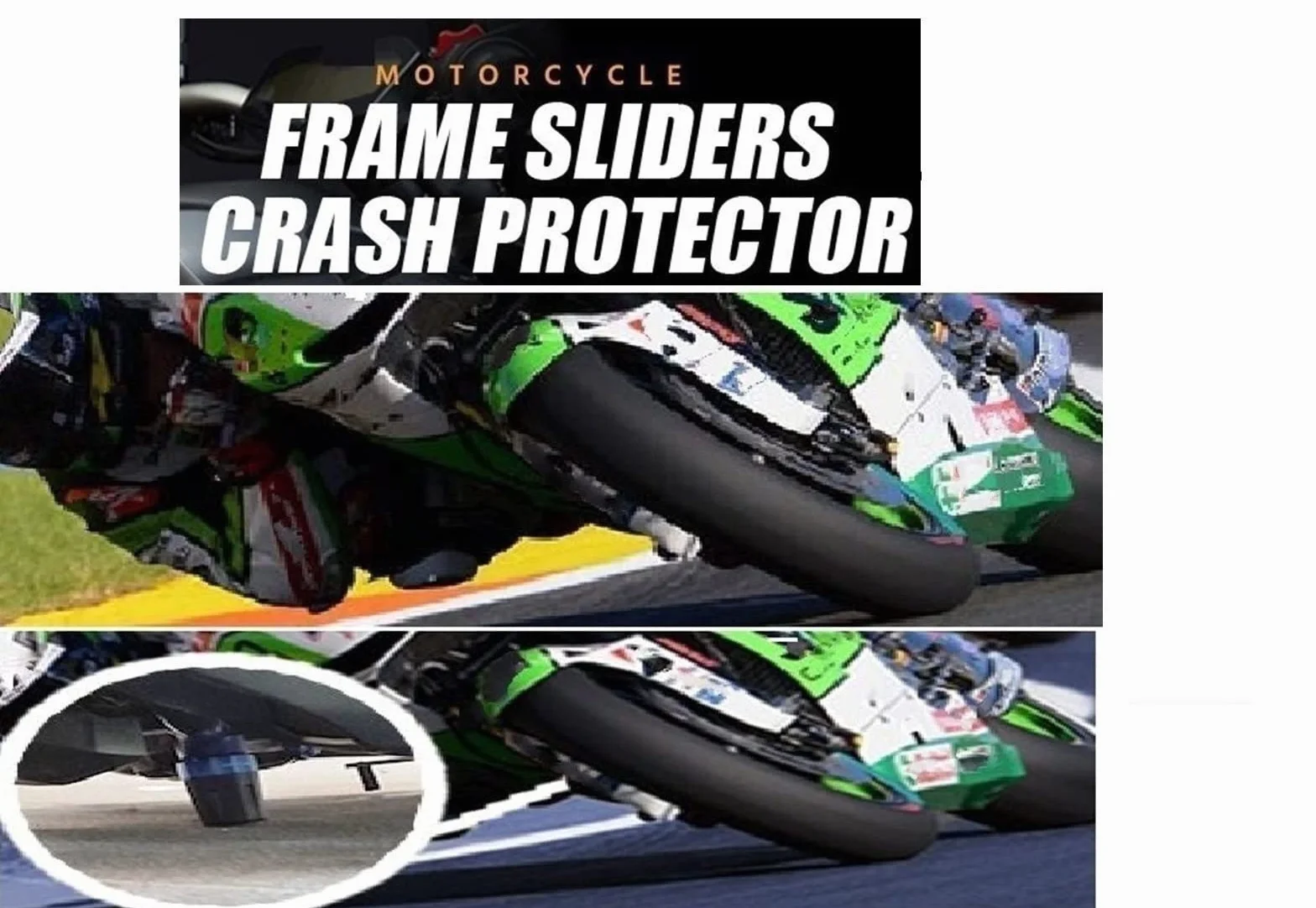 Akcesoria Motocyklowe Suwaki Ramy Anti Crash Pad Ochrona Przed Upadkiem Dla CBR 600 RR 600RR CBR600RR 2003 2004 2005 2006 (Color : Carbon Fiber Look)