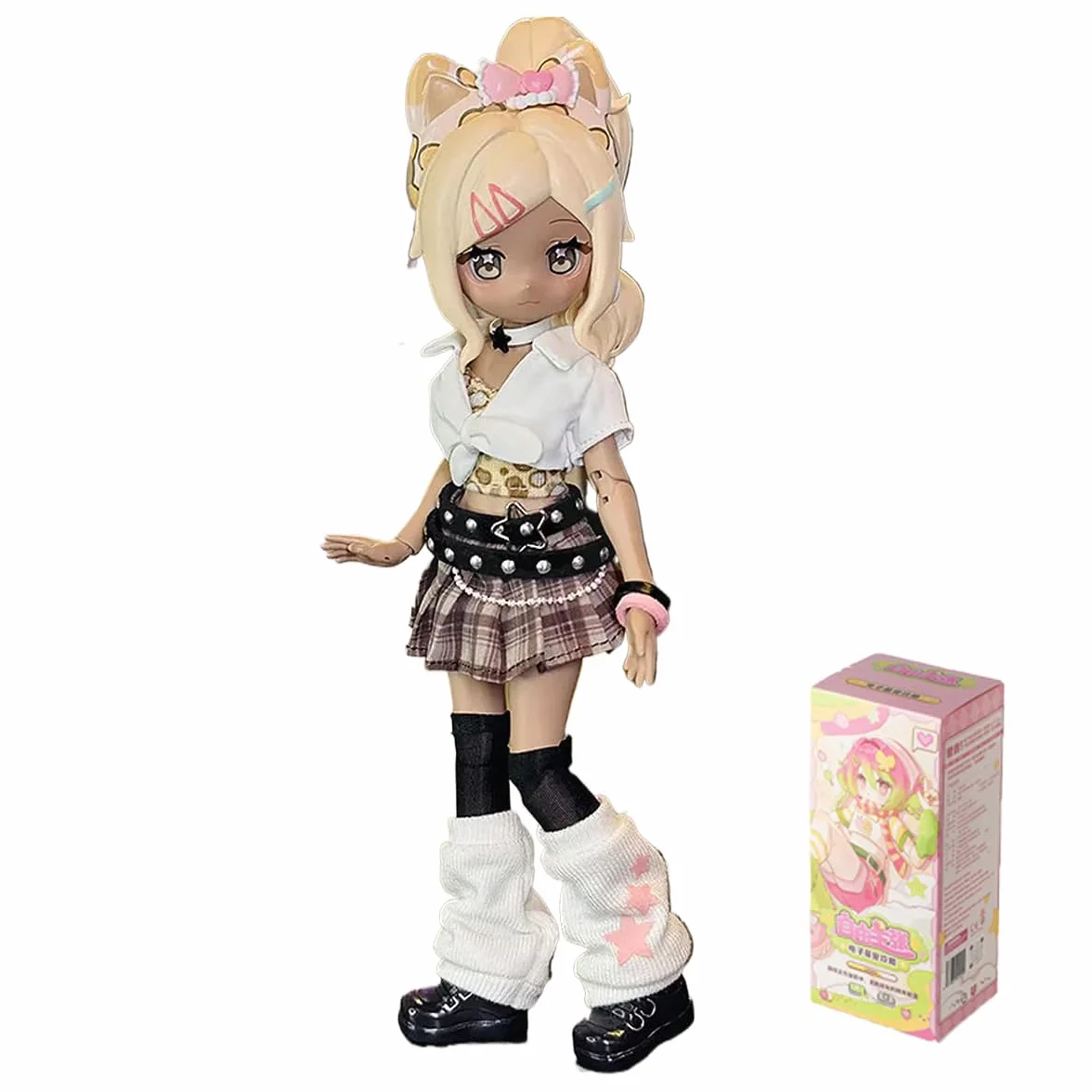 Electronic Pets seria 1/12 BJD Blind Box Action Figurki Mystery Box, urocza zabawka losowa, prezent urodzinowy, Boże Narodzenie, zabawka kolekcjonerska do ornamentów na biurko, 1 szt