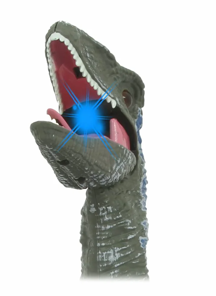 Jamara 410153 410153 dinozaur Velociraptor Li-Ion 3,7 V 2,4 GHz RC model funkcjonalny dla początkujących elektryczny, zielony