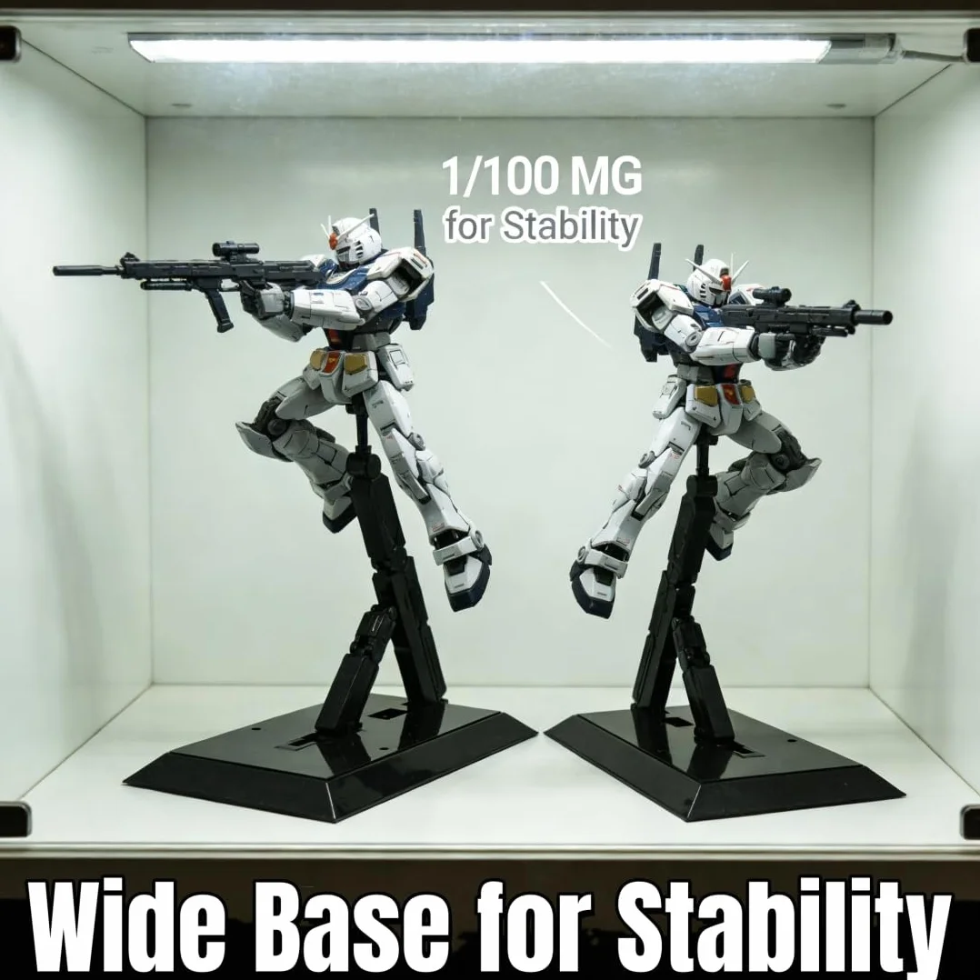 Action Base stojak na 1/60 1/100 PG MG model zabawka (czarny)