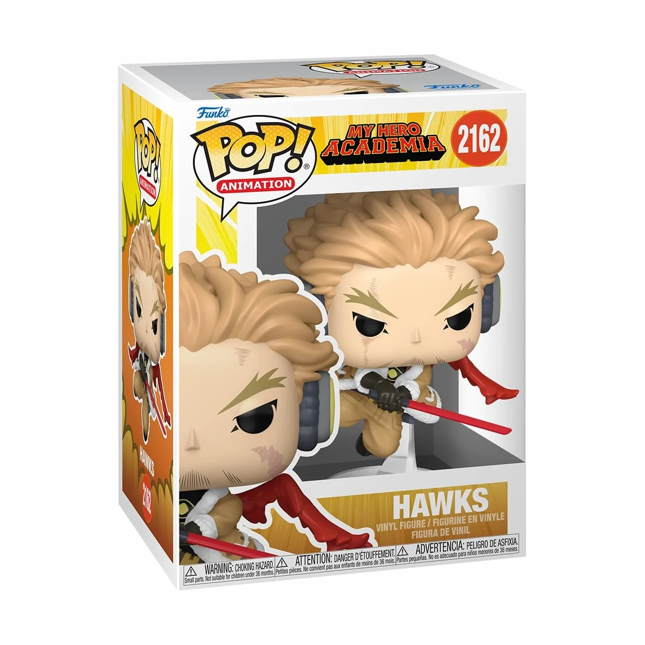 Funko Pop! Animacja: My Hero Academia (MHA) - Hawks - Figurka kolekcjonerska z winylu - pomysł na prezent - Oficjalny towar - Zabawki dla dzieci i dorosłych - Anime Fans
